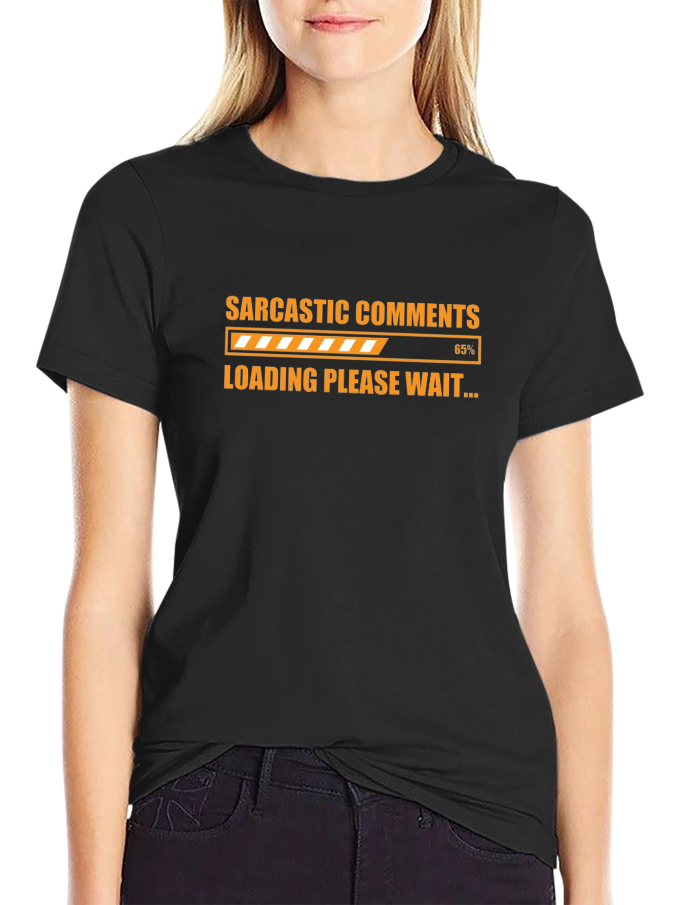 Sarcastic Comments Loading Graphic T-Shirt