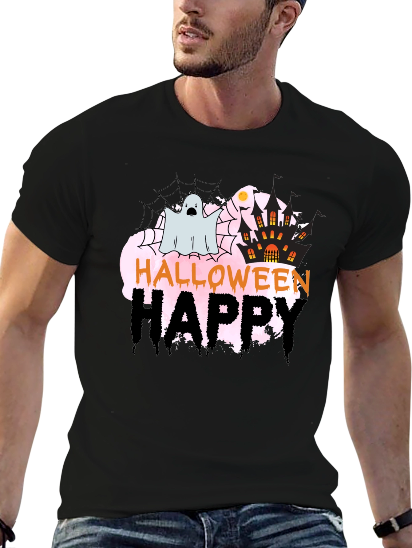 Happy Halloween Ghost T-Shirt