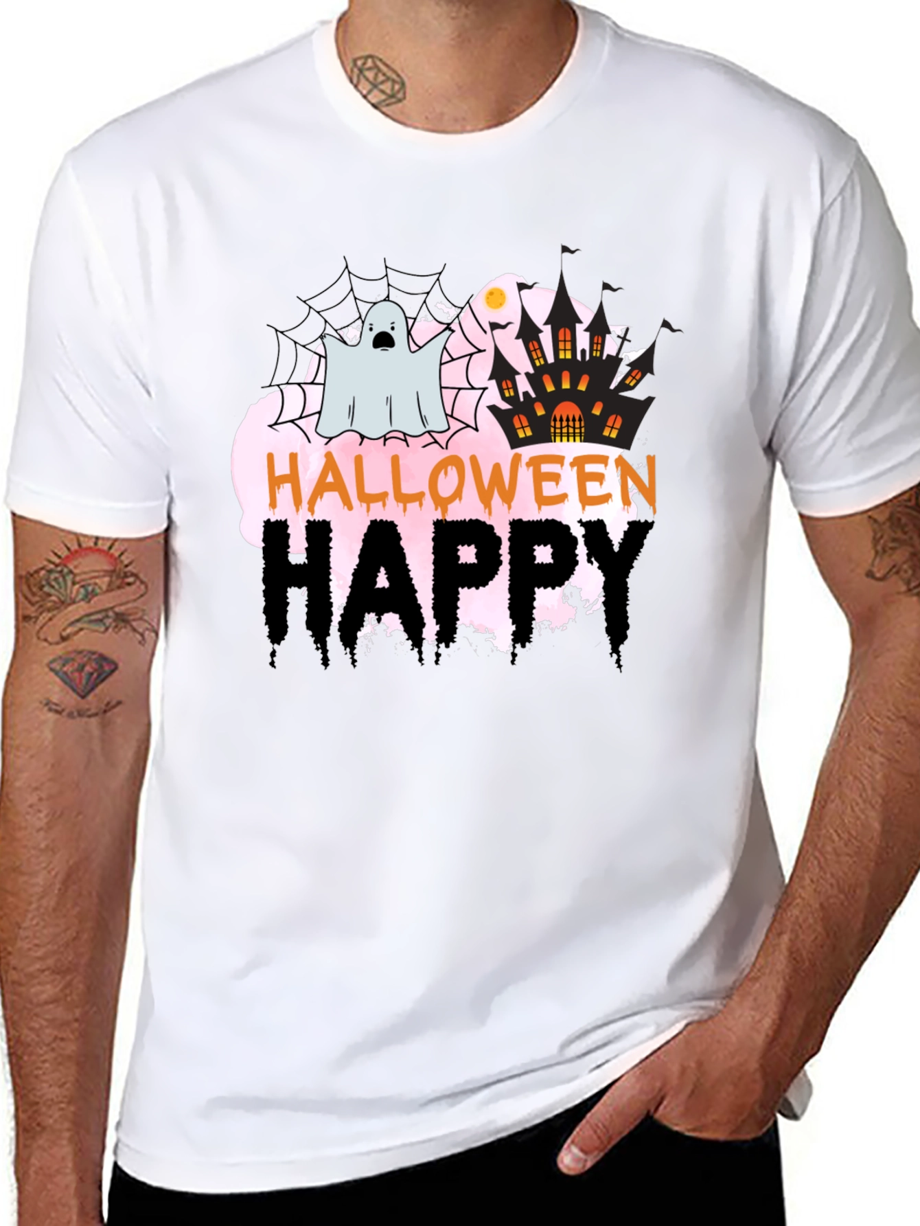 Happy Halloween Ghost T-Shirt