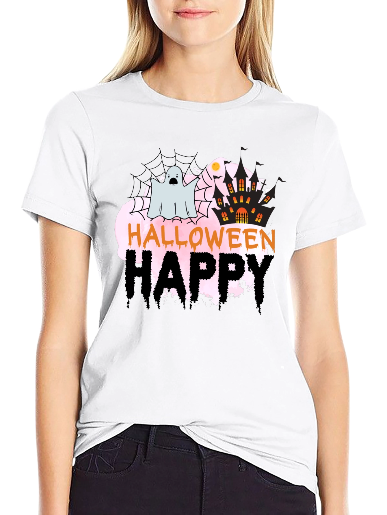 Happy Halloween Ghost T-Shirt