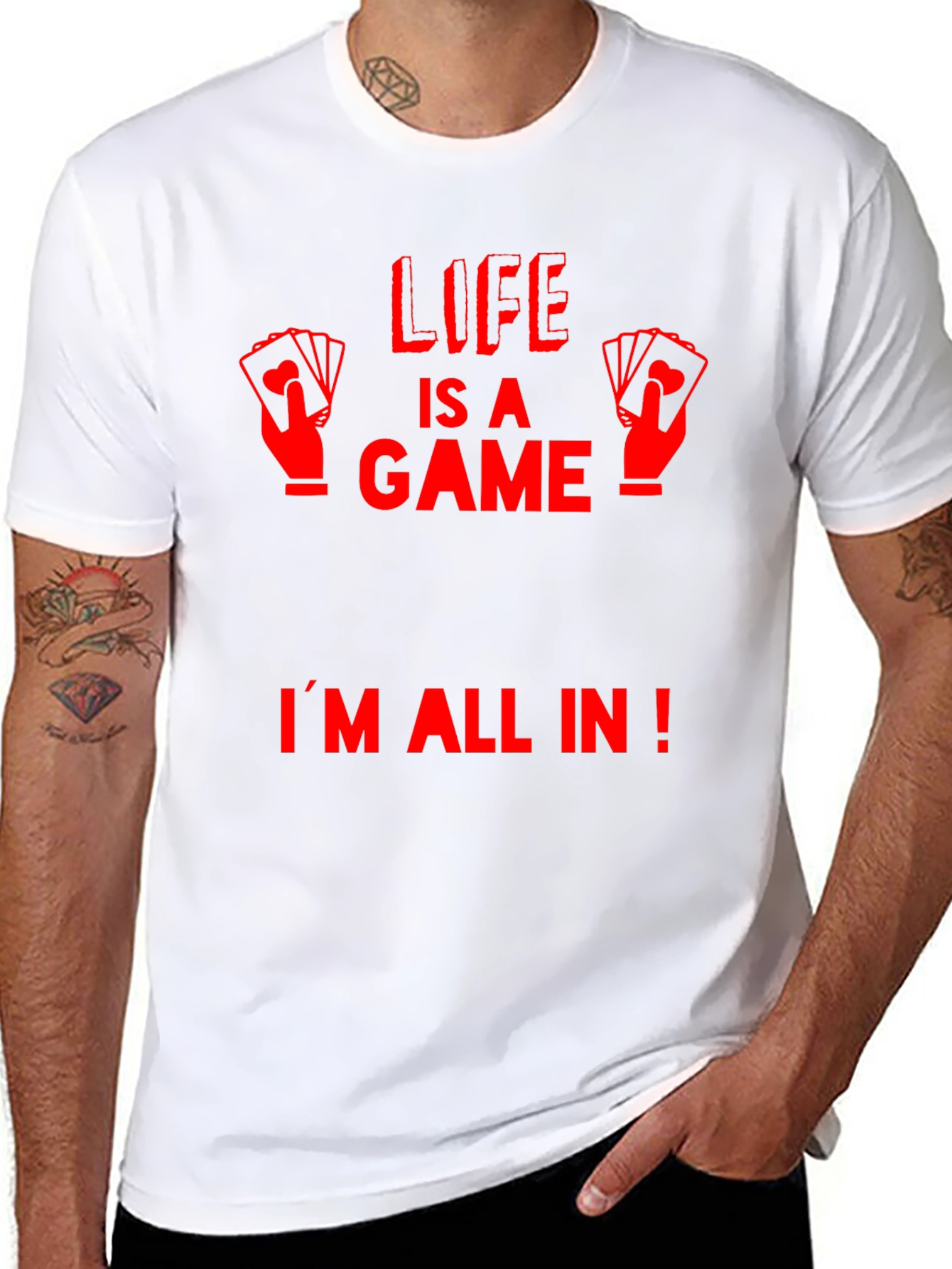 Life is a Game T-Shirt - Im All In!