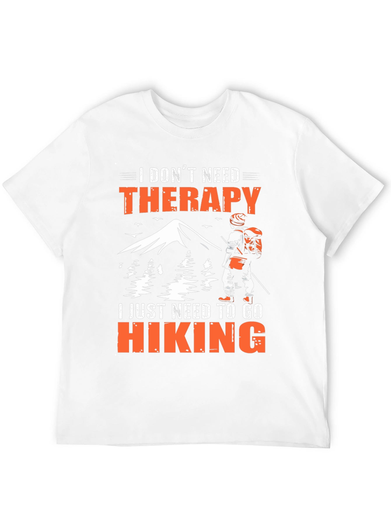 Hiking Therapy Graphic T-Shirt