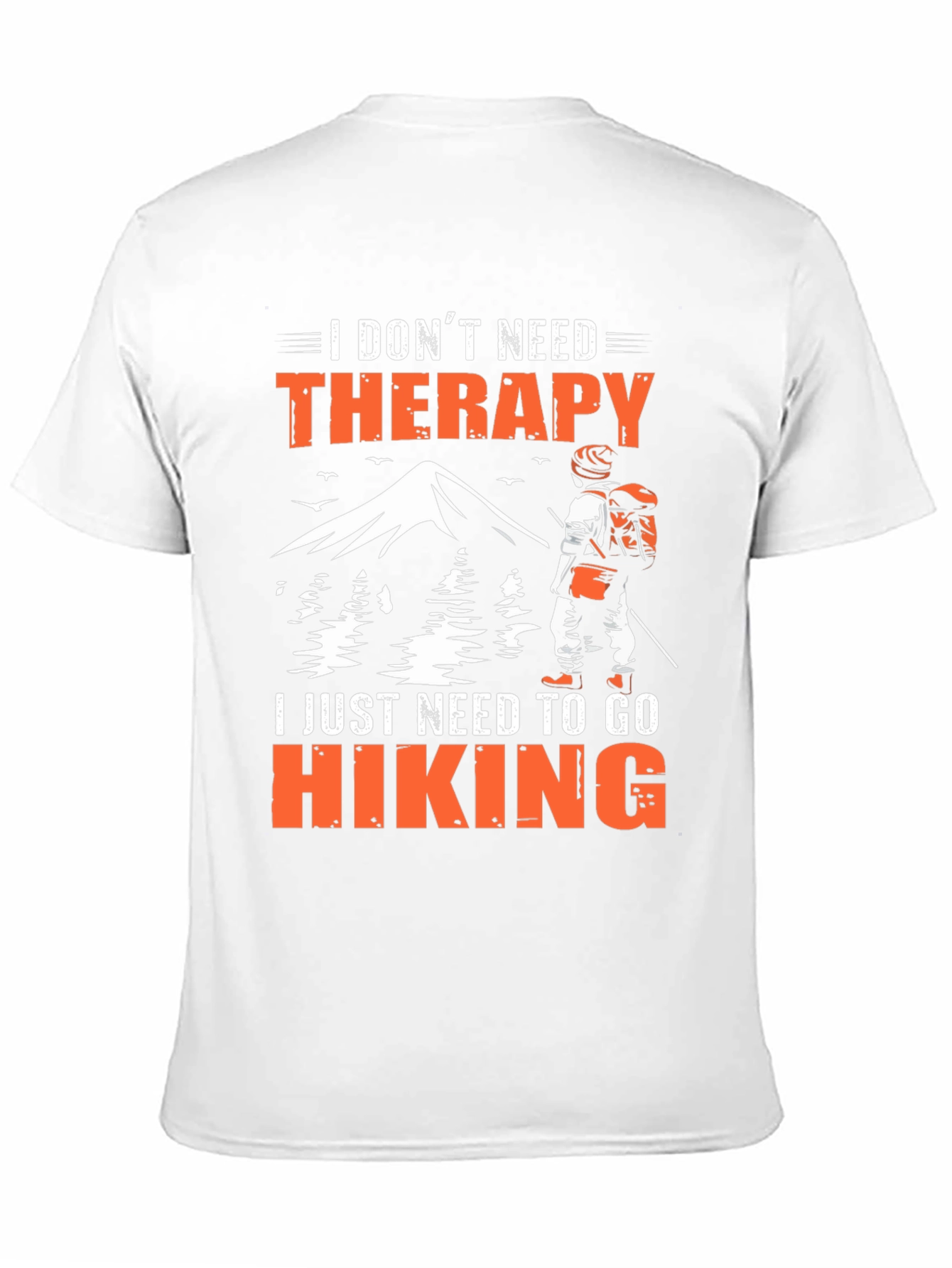 Hiking Therapy Graphic T-Shirt