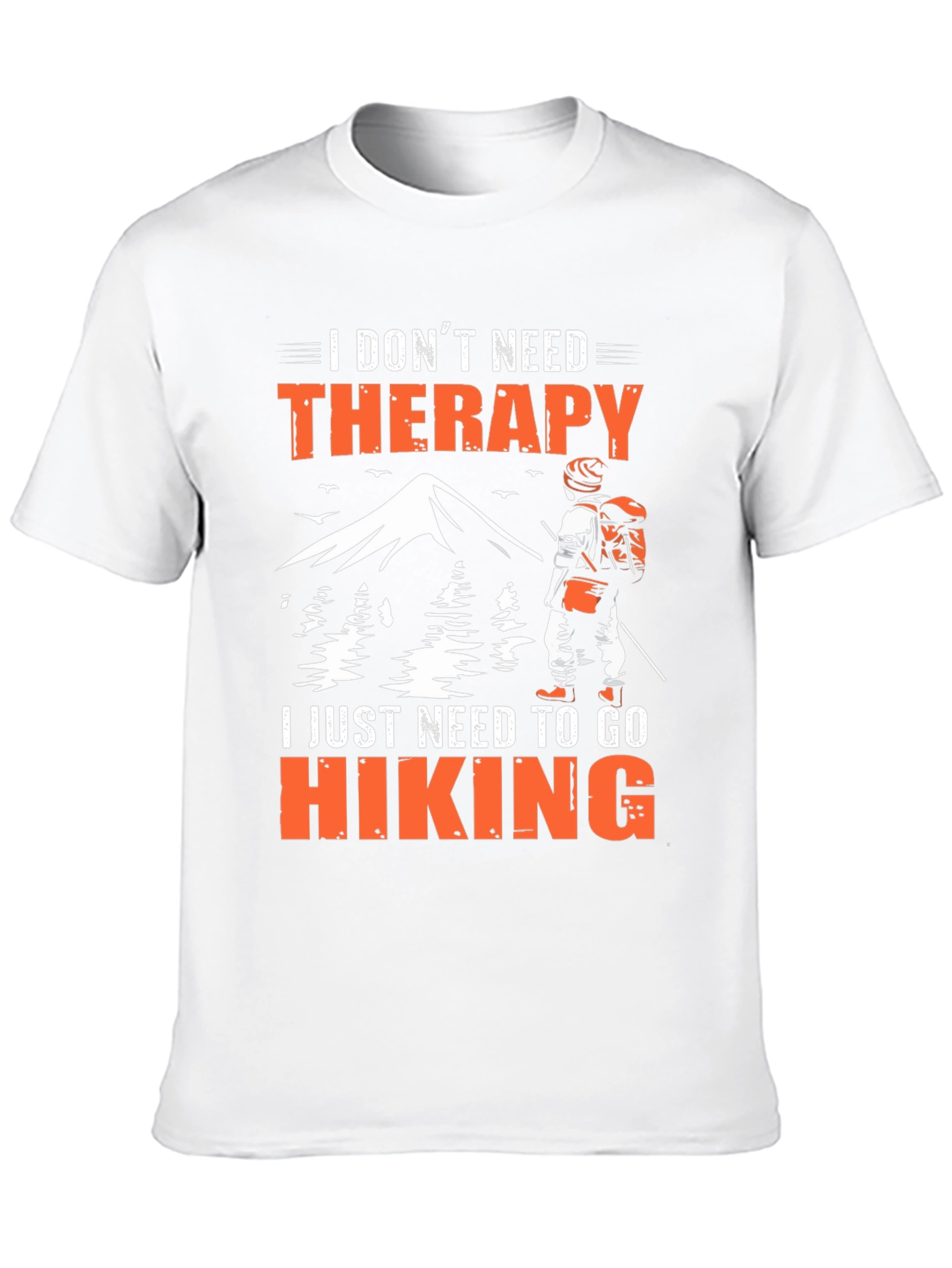 Hiking Therapy Graphic T-Shirt
