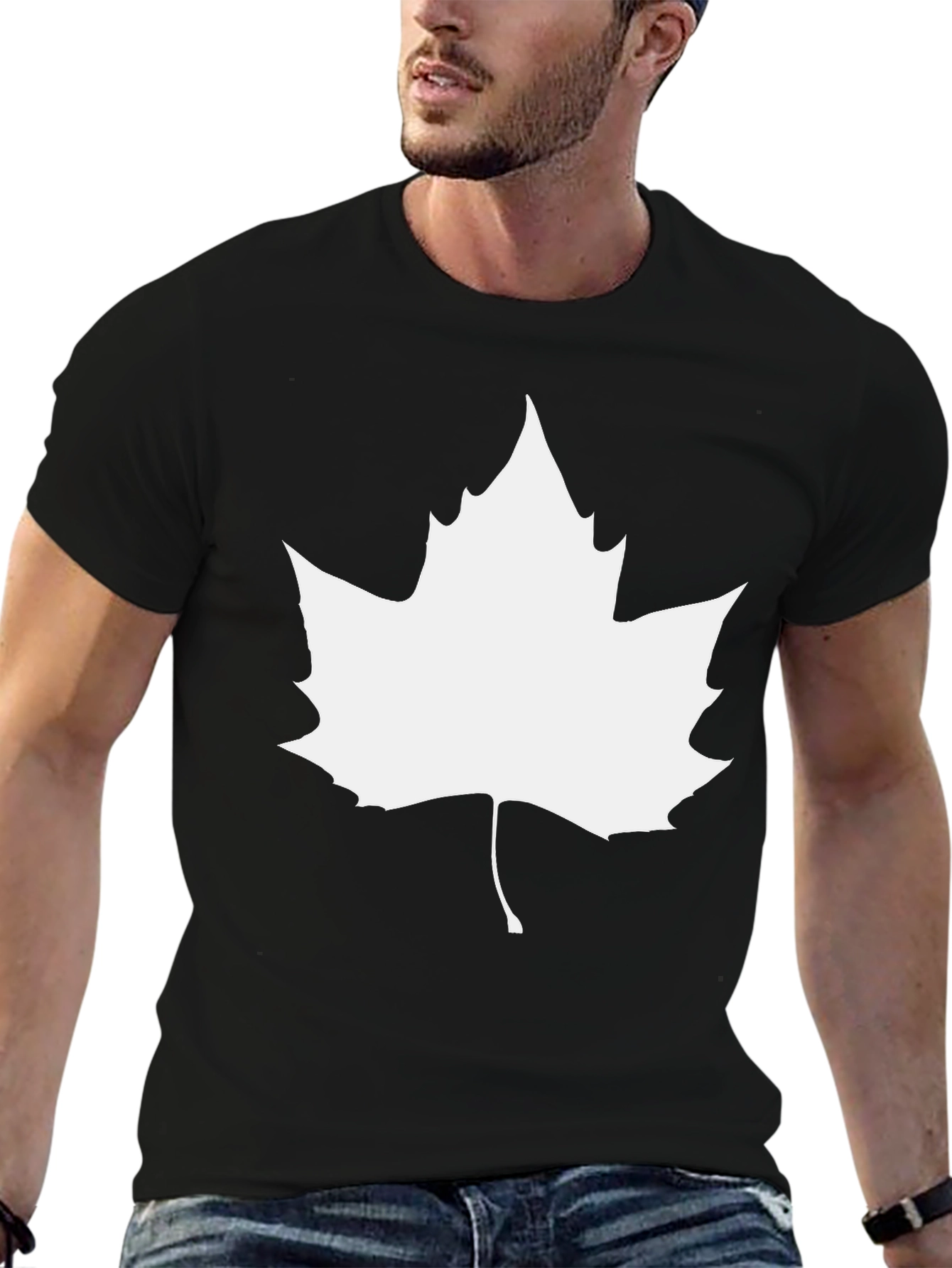 Maple Leaf Graphic T-Shirt