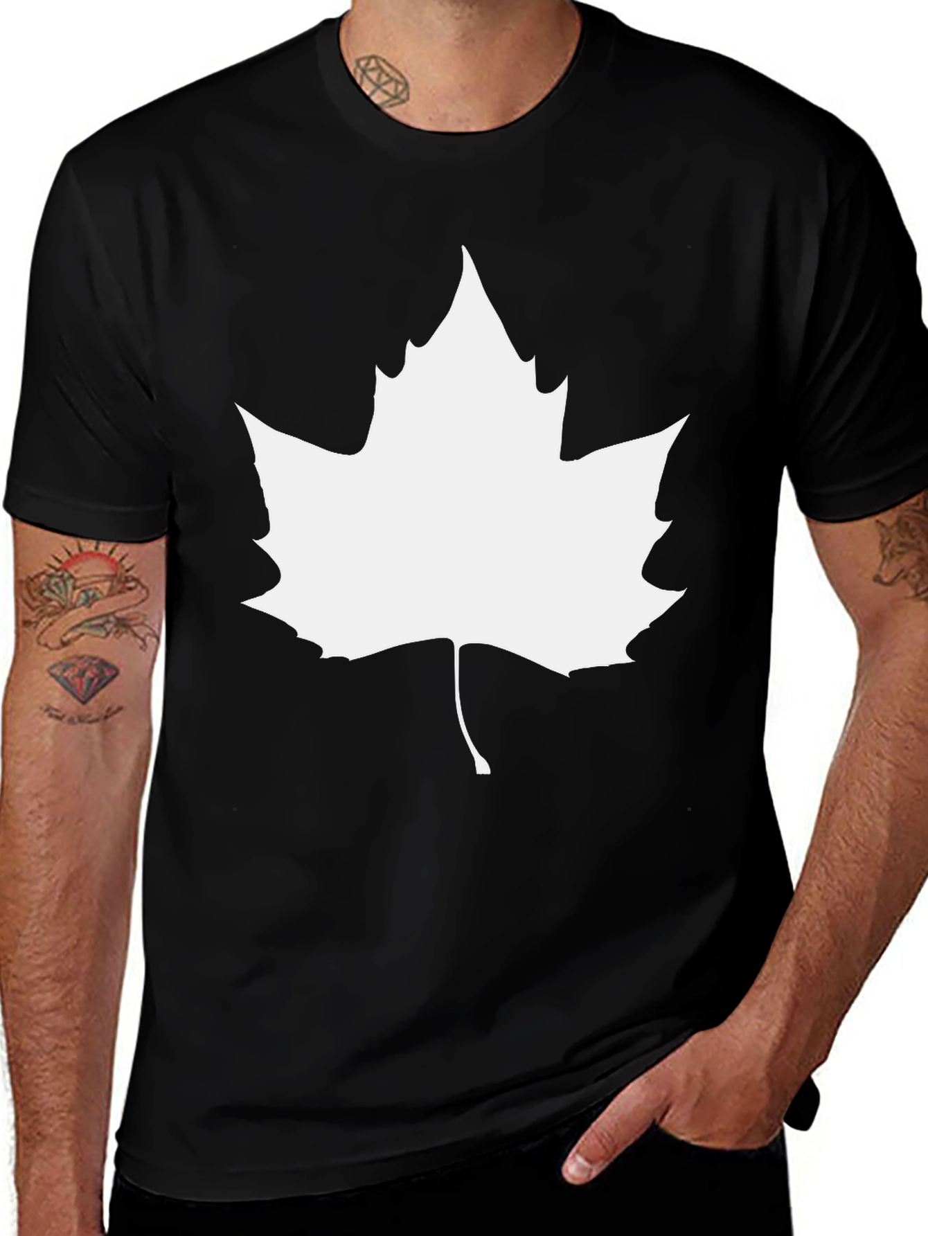 Maple Leaf Graphic T-Shirt