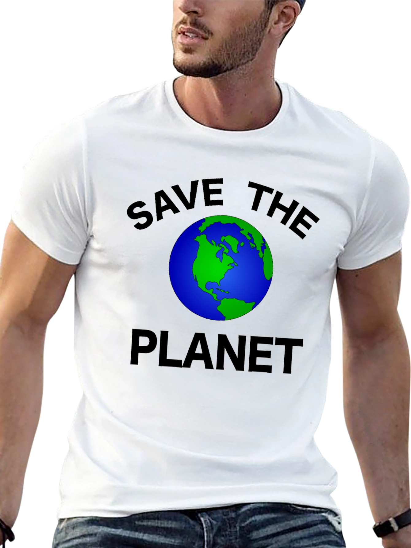 Save the Planet Graphic Tee - Earth Awareness T-Shirt