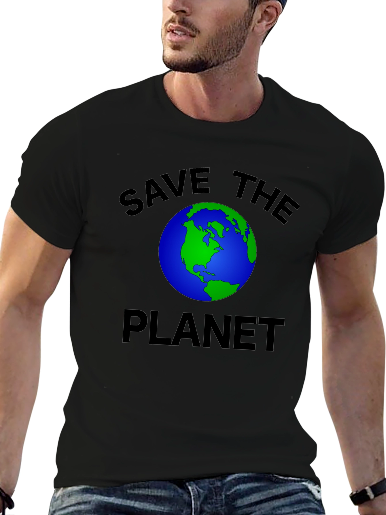 Save the Planet Graphic Tee - Earth Awareness T-Shirt
