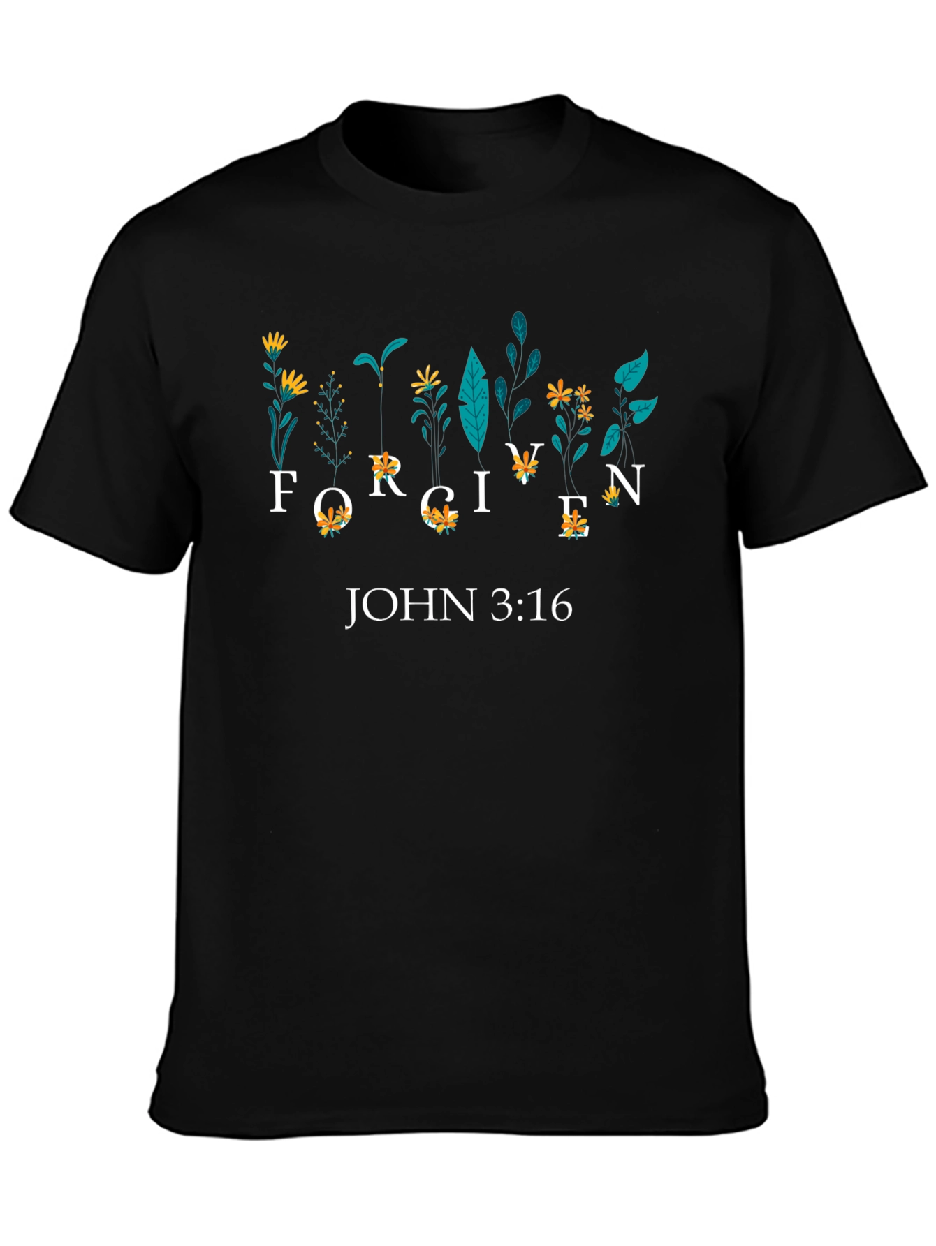 Forgiven John 3:16 Graphic Tee
