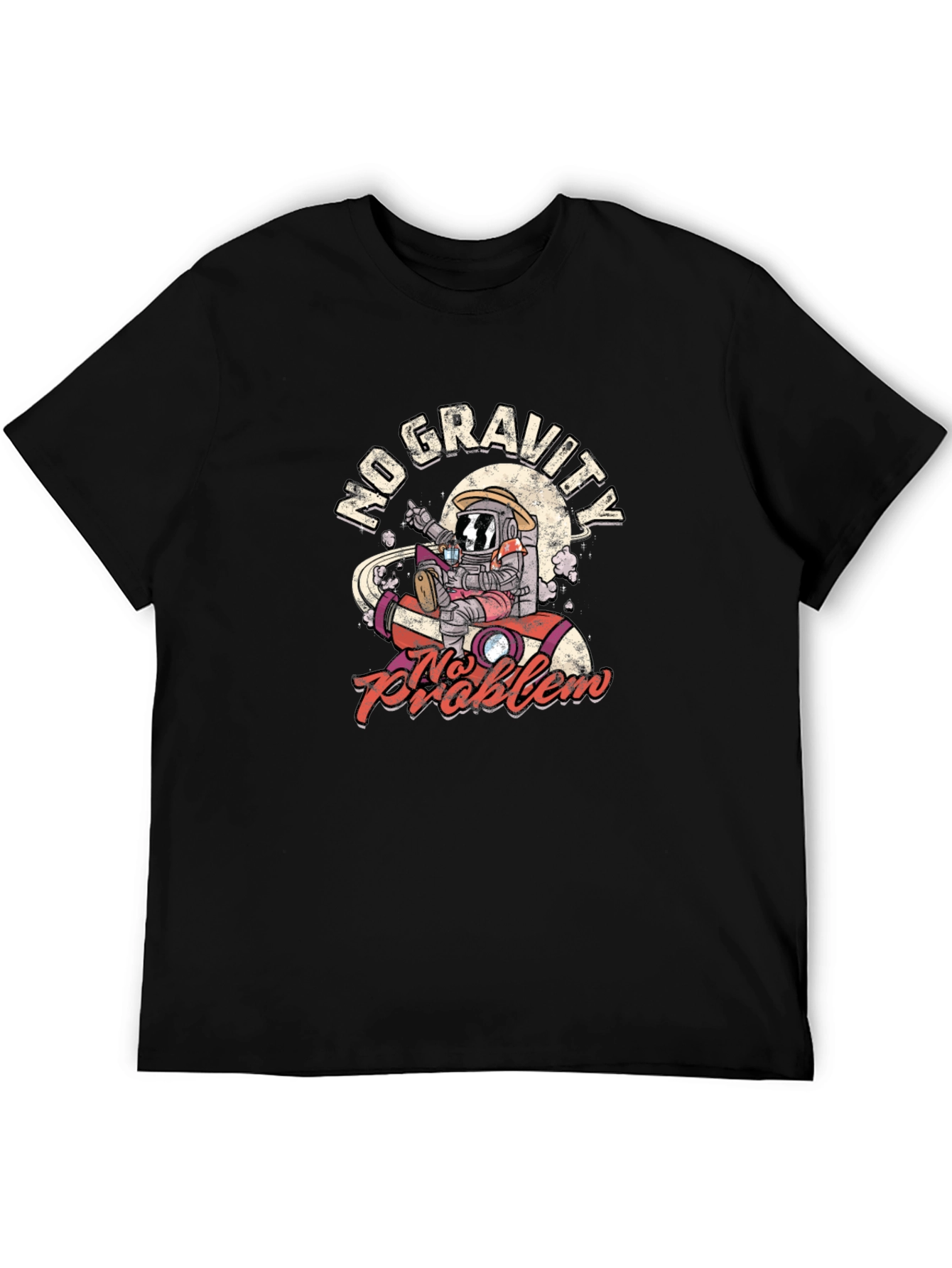 No Gravity No Problem Graphic T-Shirt