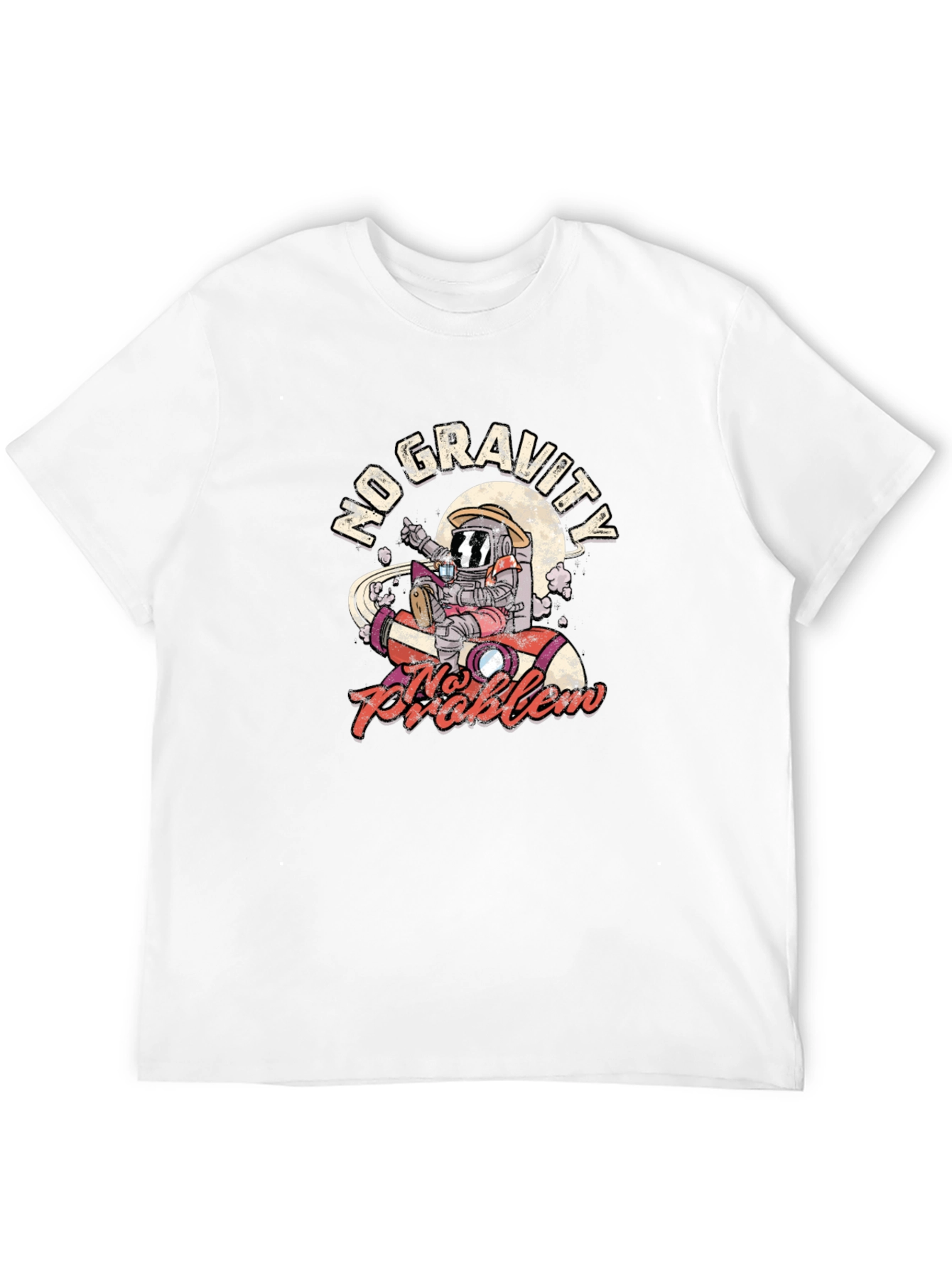 No Gravity No Problem Graphic T-Shirt