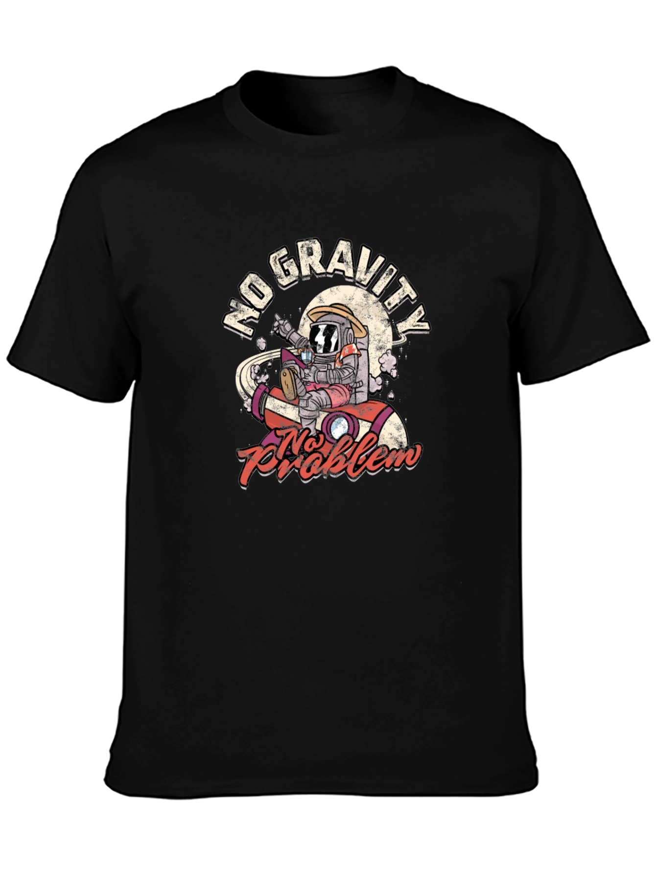 No Gravity No Problem Graphic T-Shirt