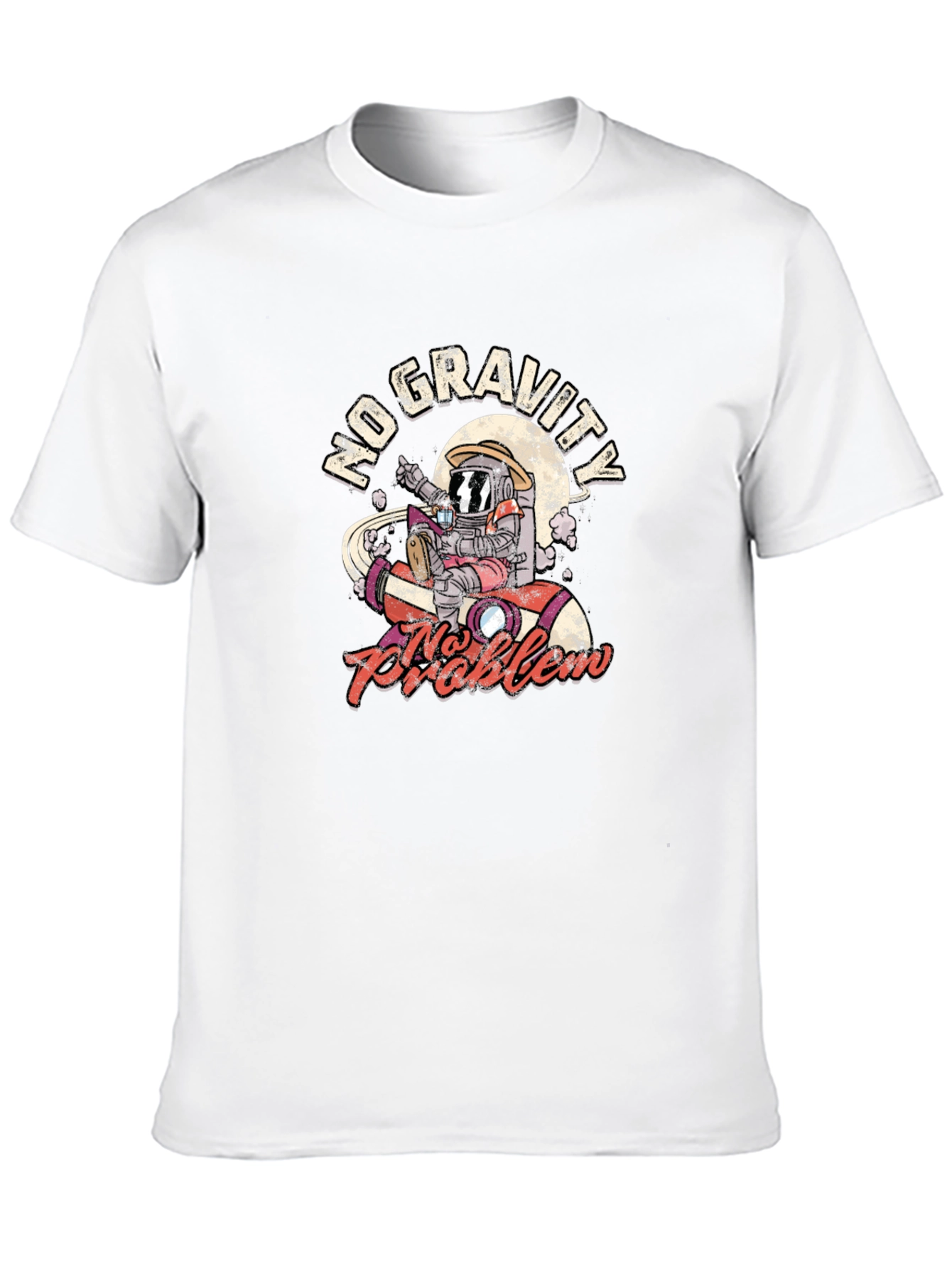No Gravity No Problem Graphic T-Shirt