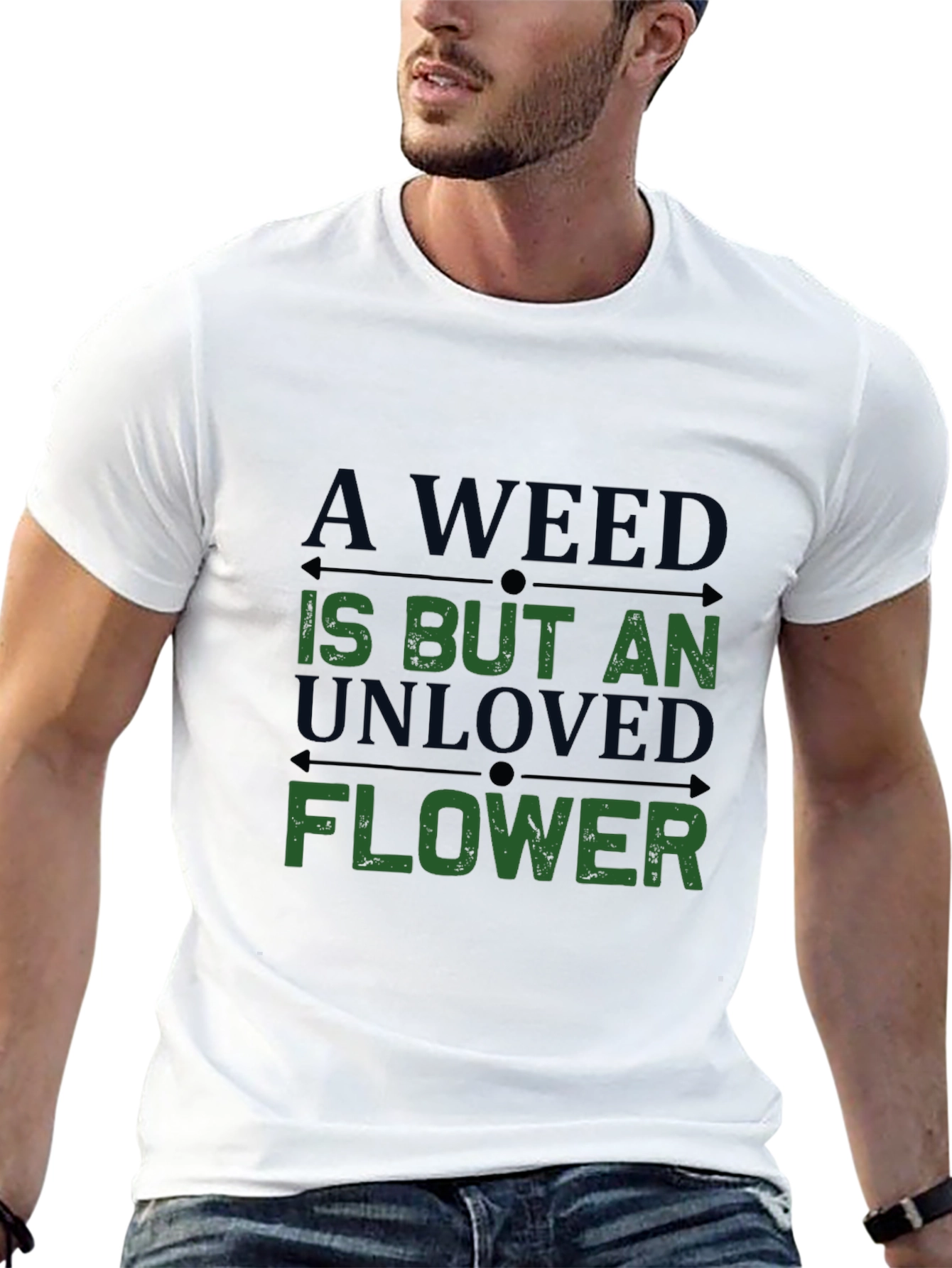 Unloved Flower Graphic T-Shirt