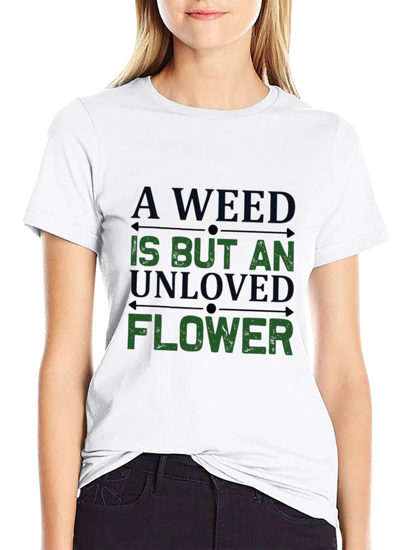 Unloved Flower Graphic T-Shirt
