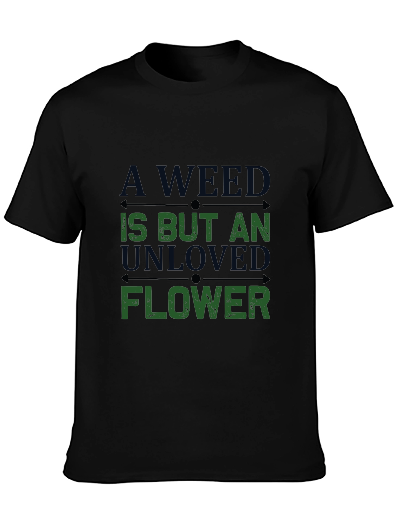 Unloved Flower Graphic T-Shirt