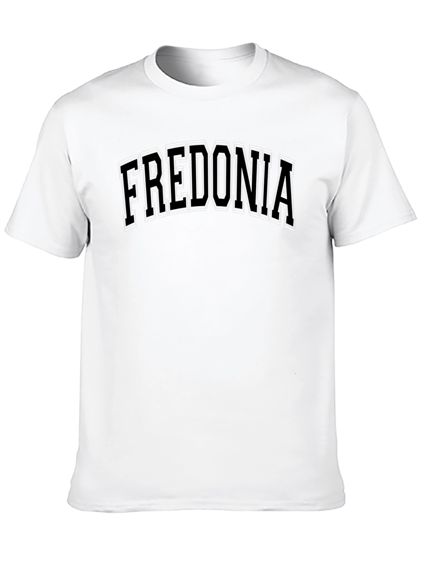 Fredonia Black Graphic T-Shirt