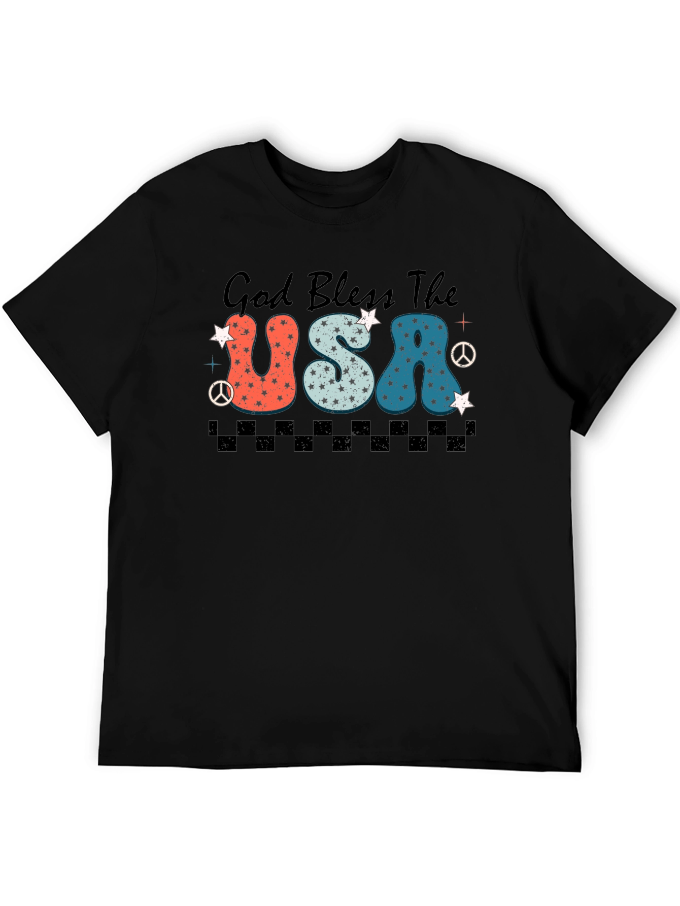God Bless The USA Patriotic T-Shirt