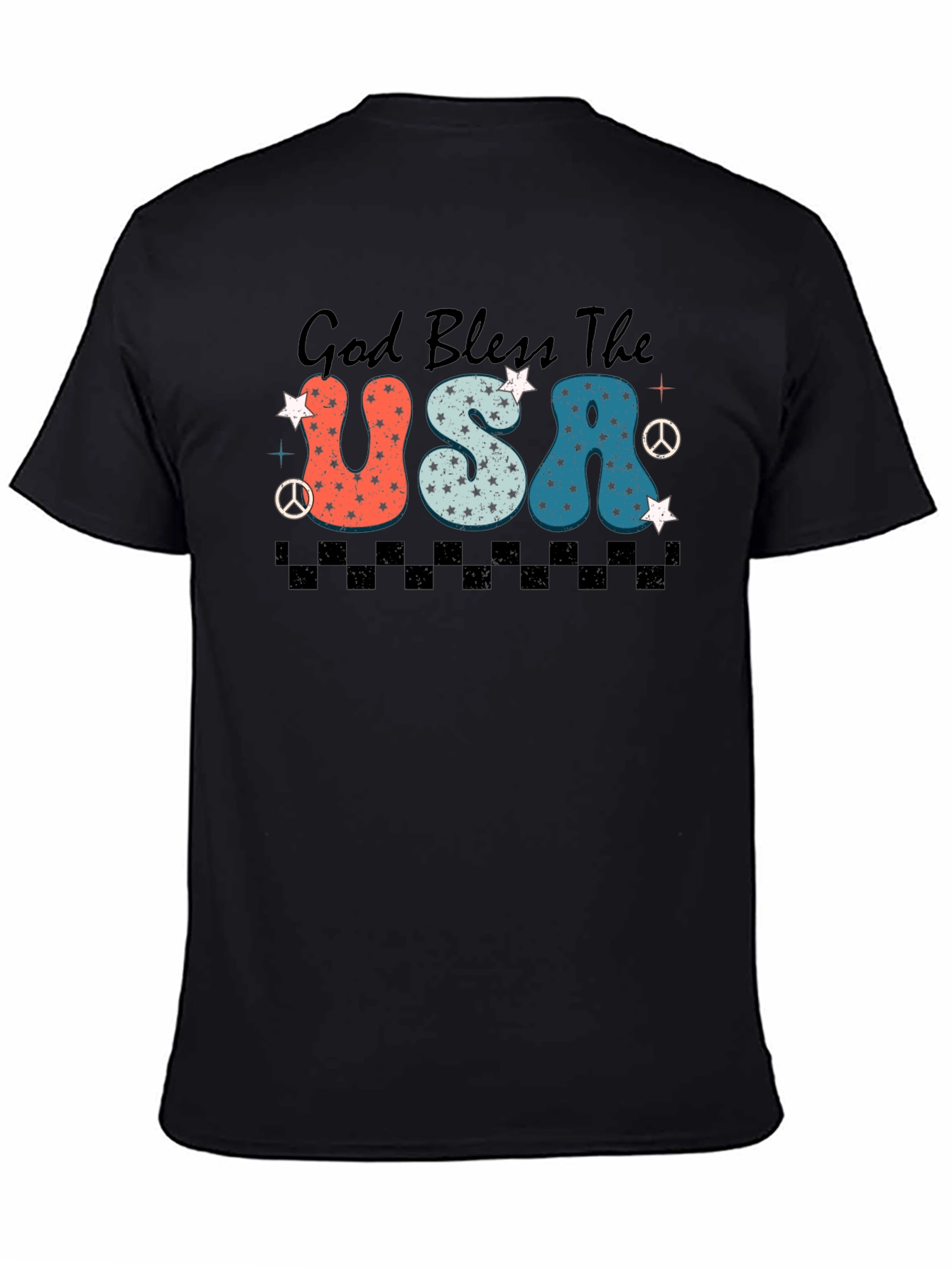 God Bless The USA Patriotic T-Shirt