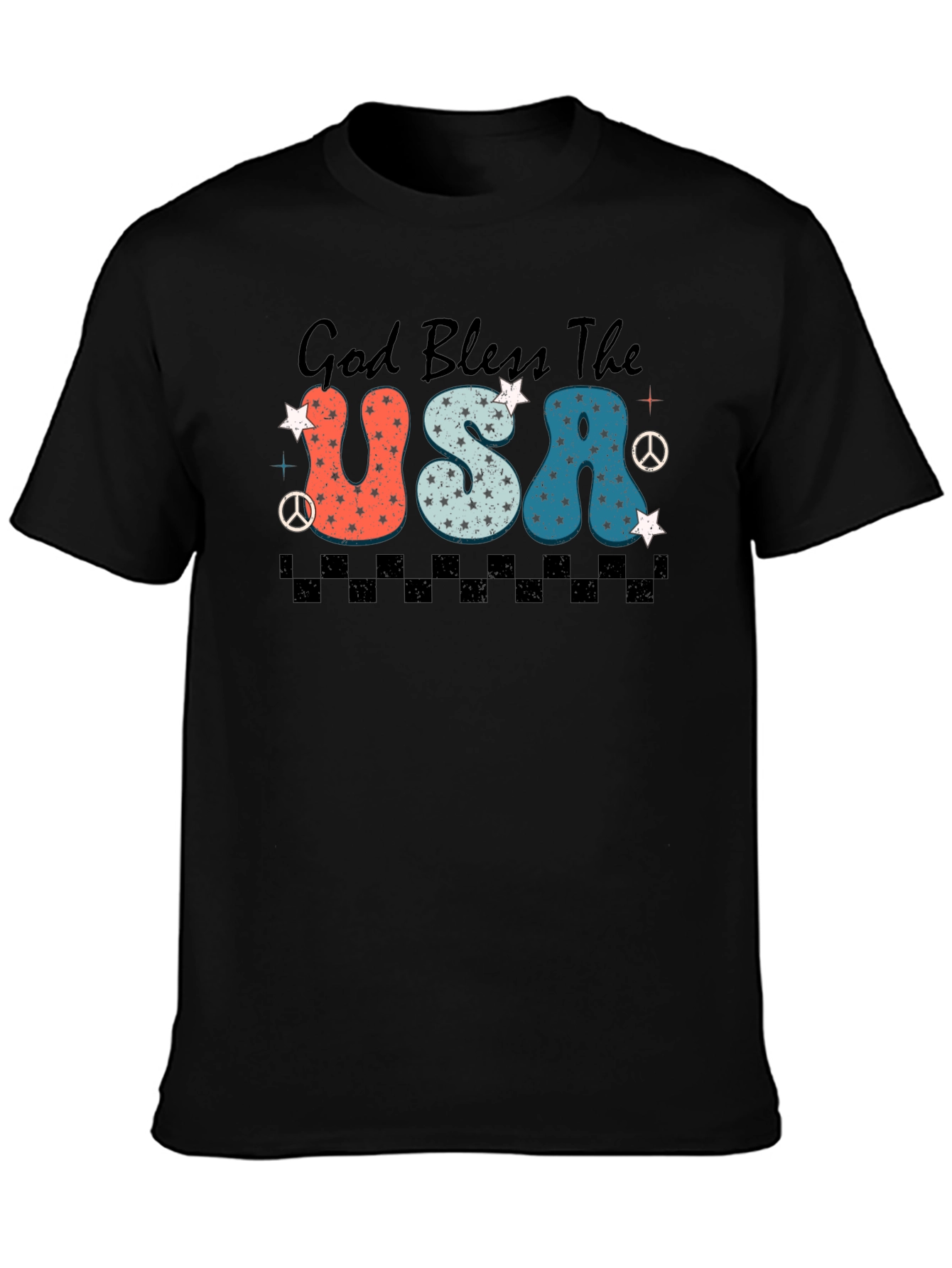 God Bless The USA Patriotic T-Shirt