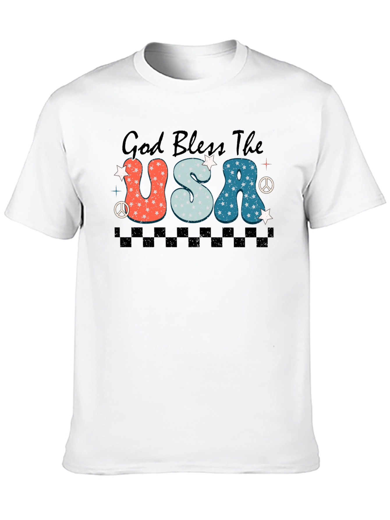 God Bless The USA Patriotic T-Shirt