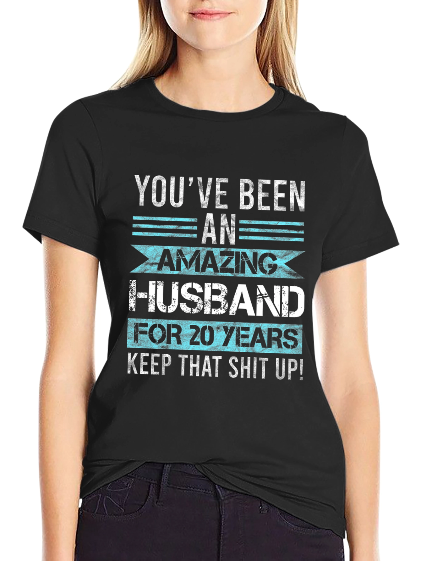 Amazing Husband 20 Year Anniversary T-Shirt