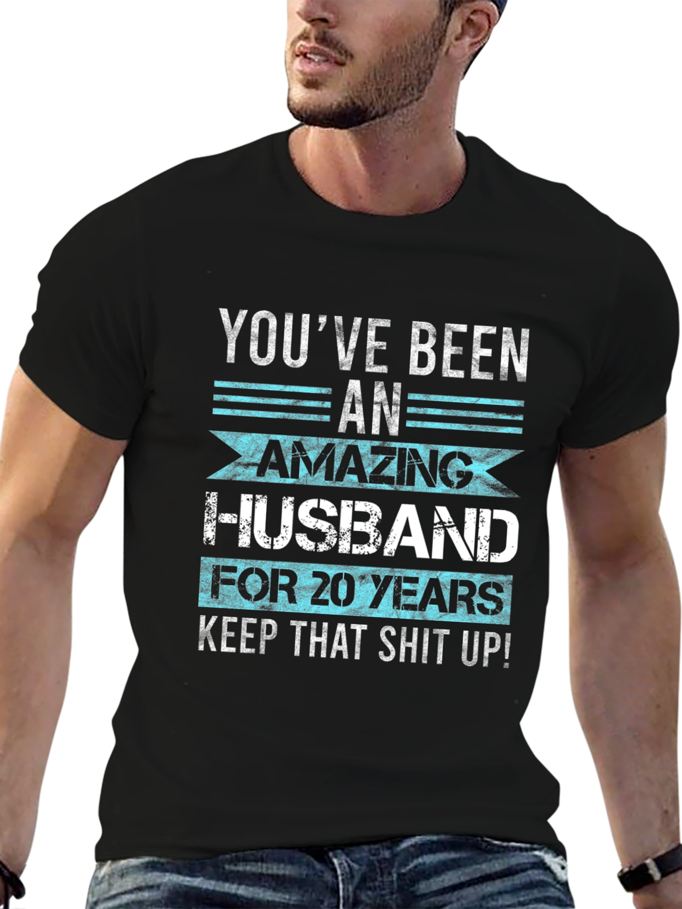 Amazing Husband 20 Year Anniversary T-Shirt