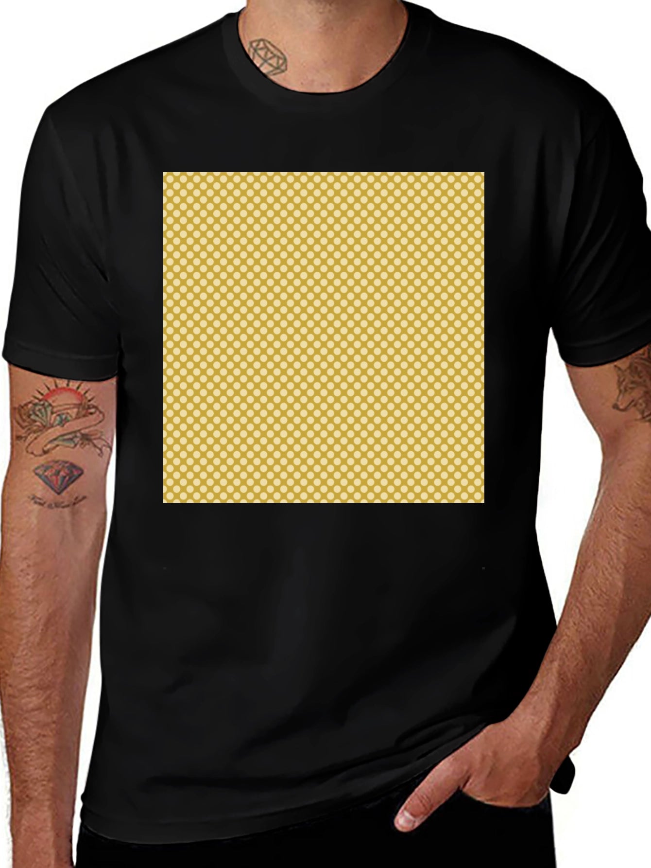 Patterned Tee - Stylish Casual Comfort
