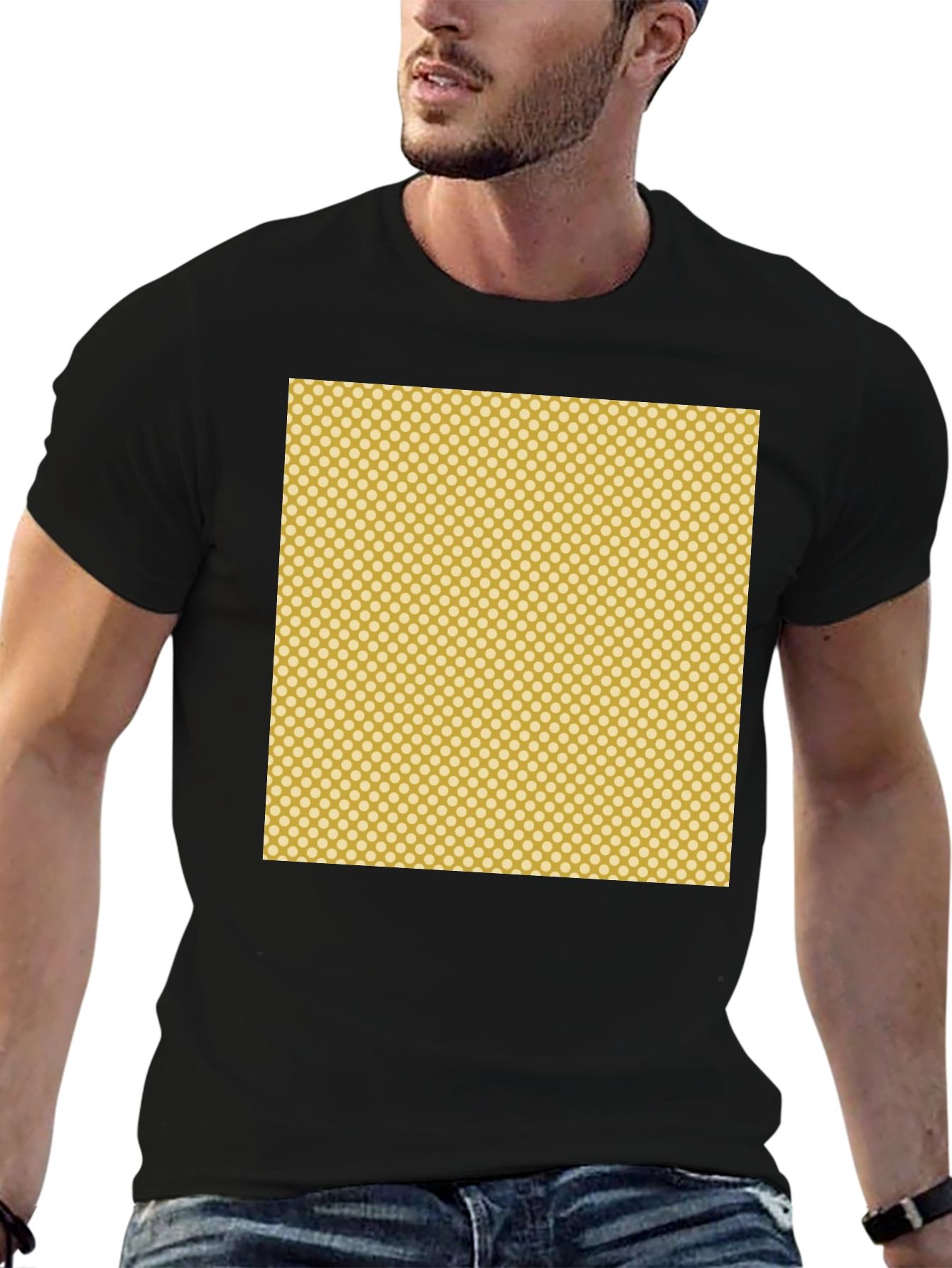 Patterned Tee - Stylish Casual Comfort