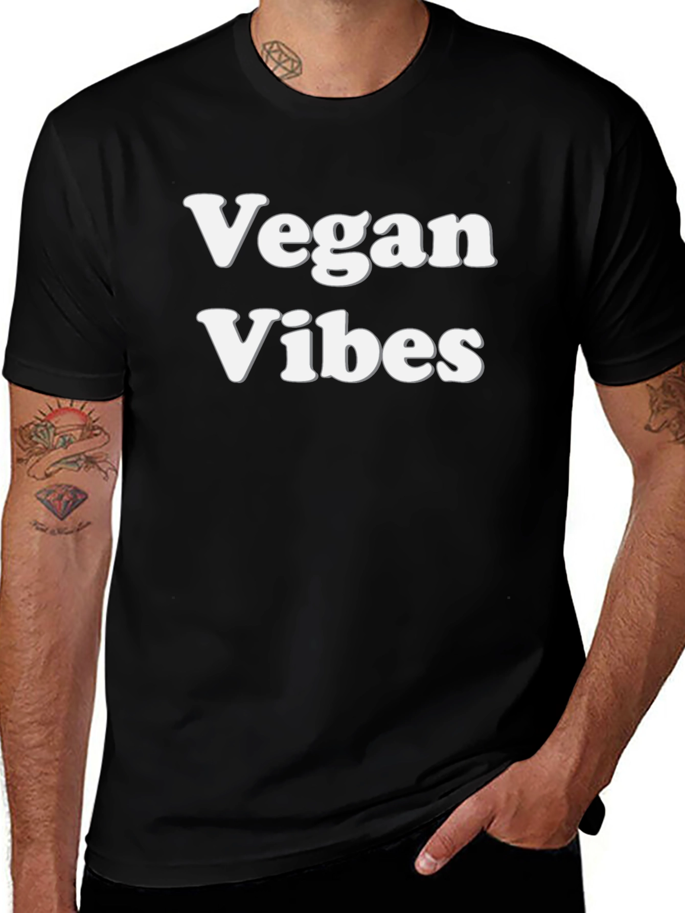 Vegan Vibes T-Shirt - Stylish & Comfortable
