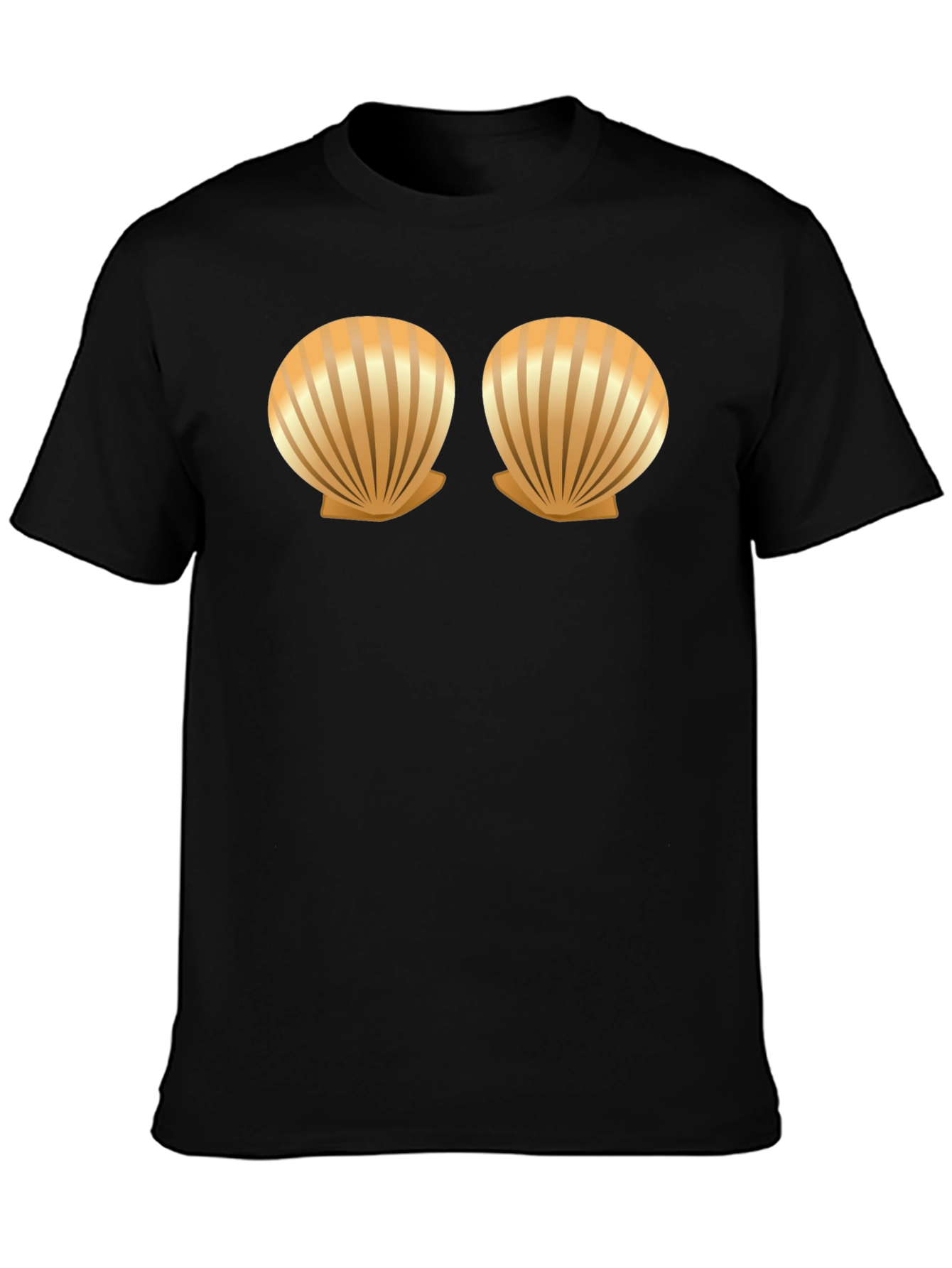Shell Bra T-Shirt - Novelty Costume Tee