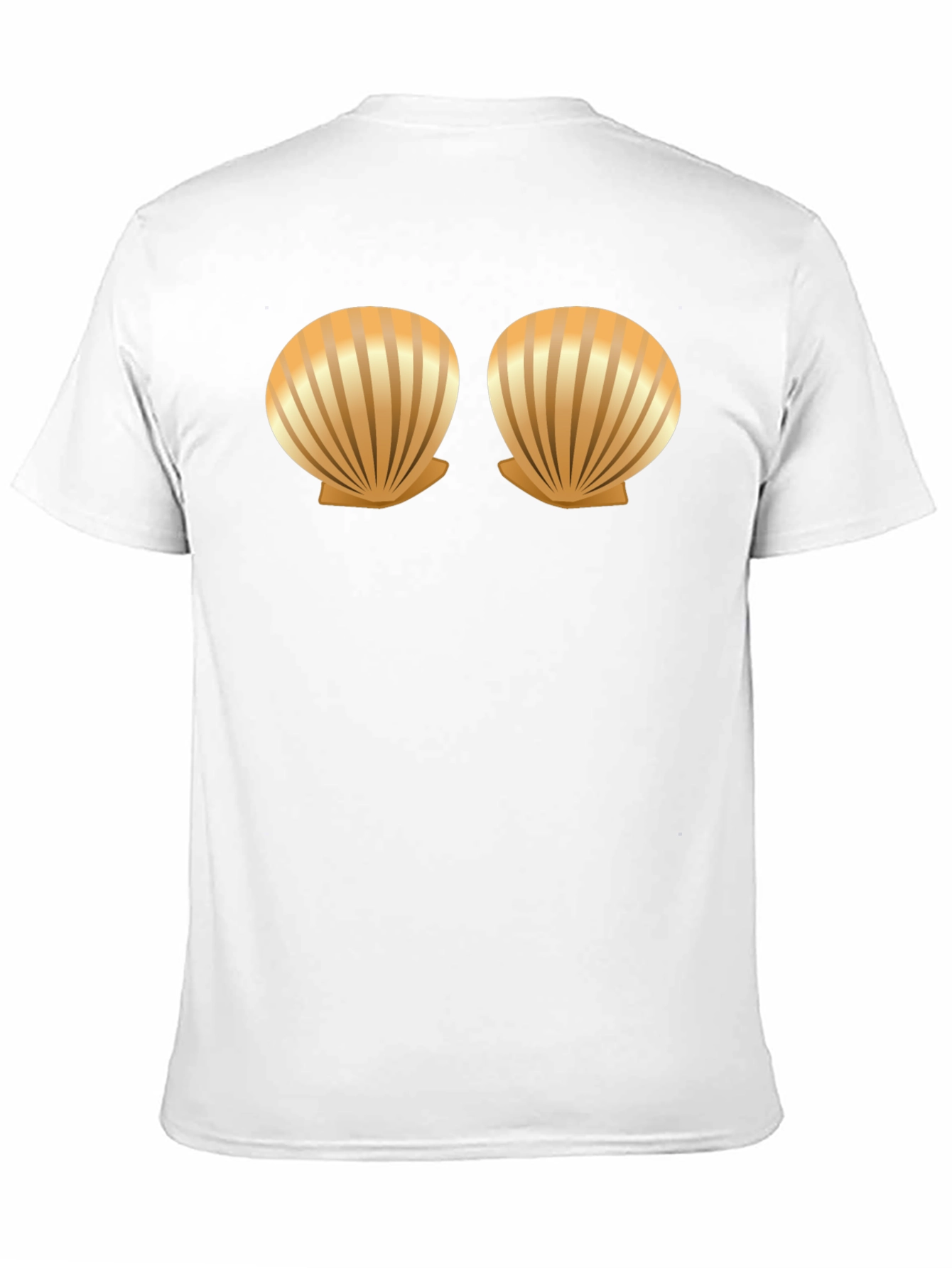 Shell Bra T-Shirt - Novelty Costume Tee