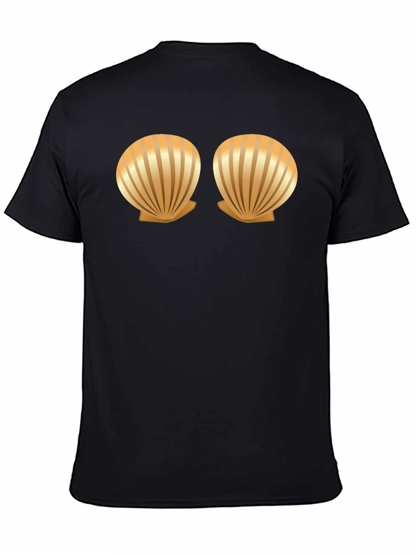 Shell Bra T-Shirt - Novelty Costume Tee