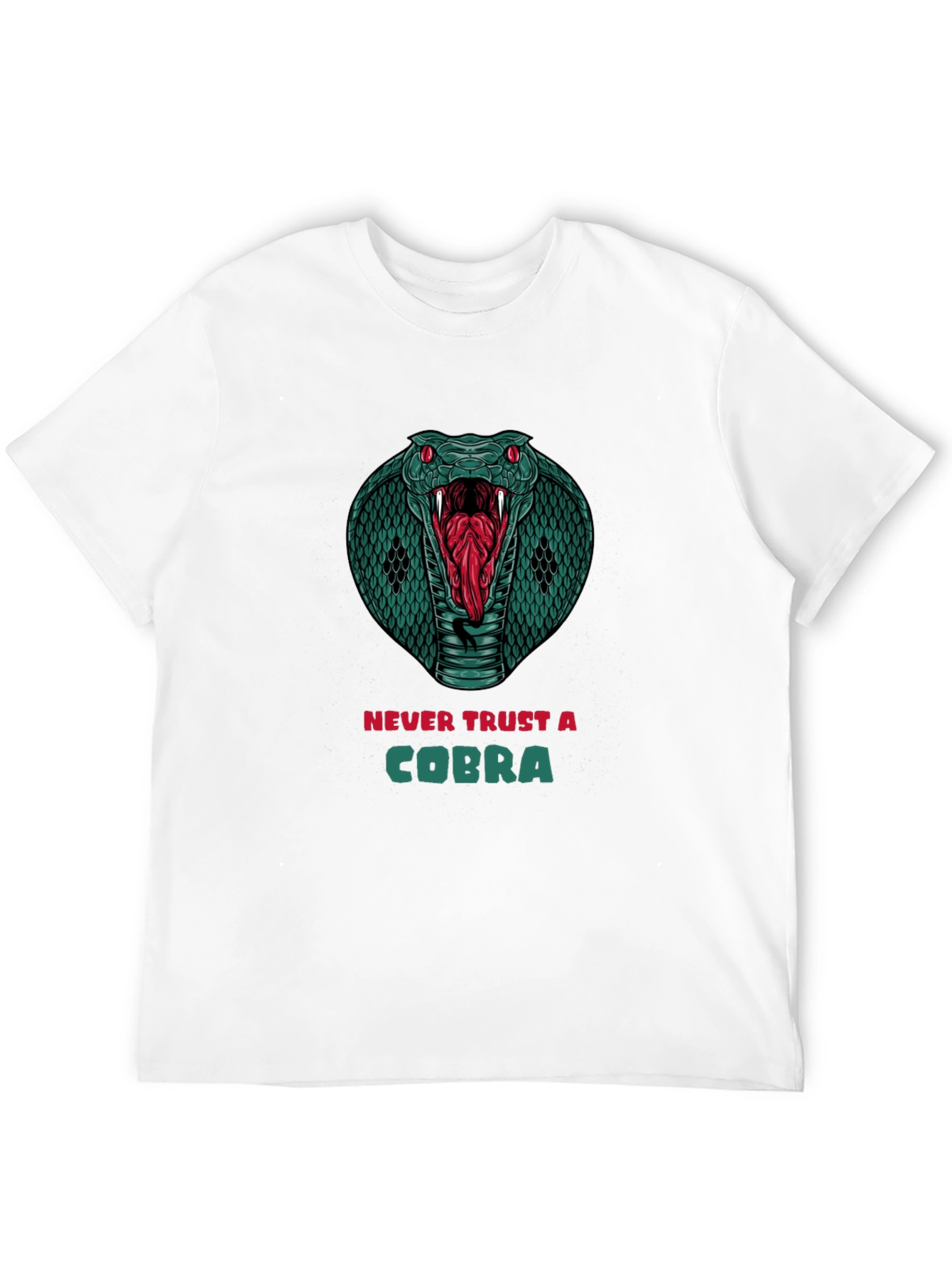 Never Trust a Cobra Graphic T-Shirt