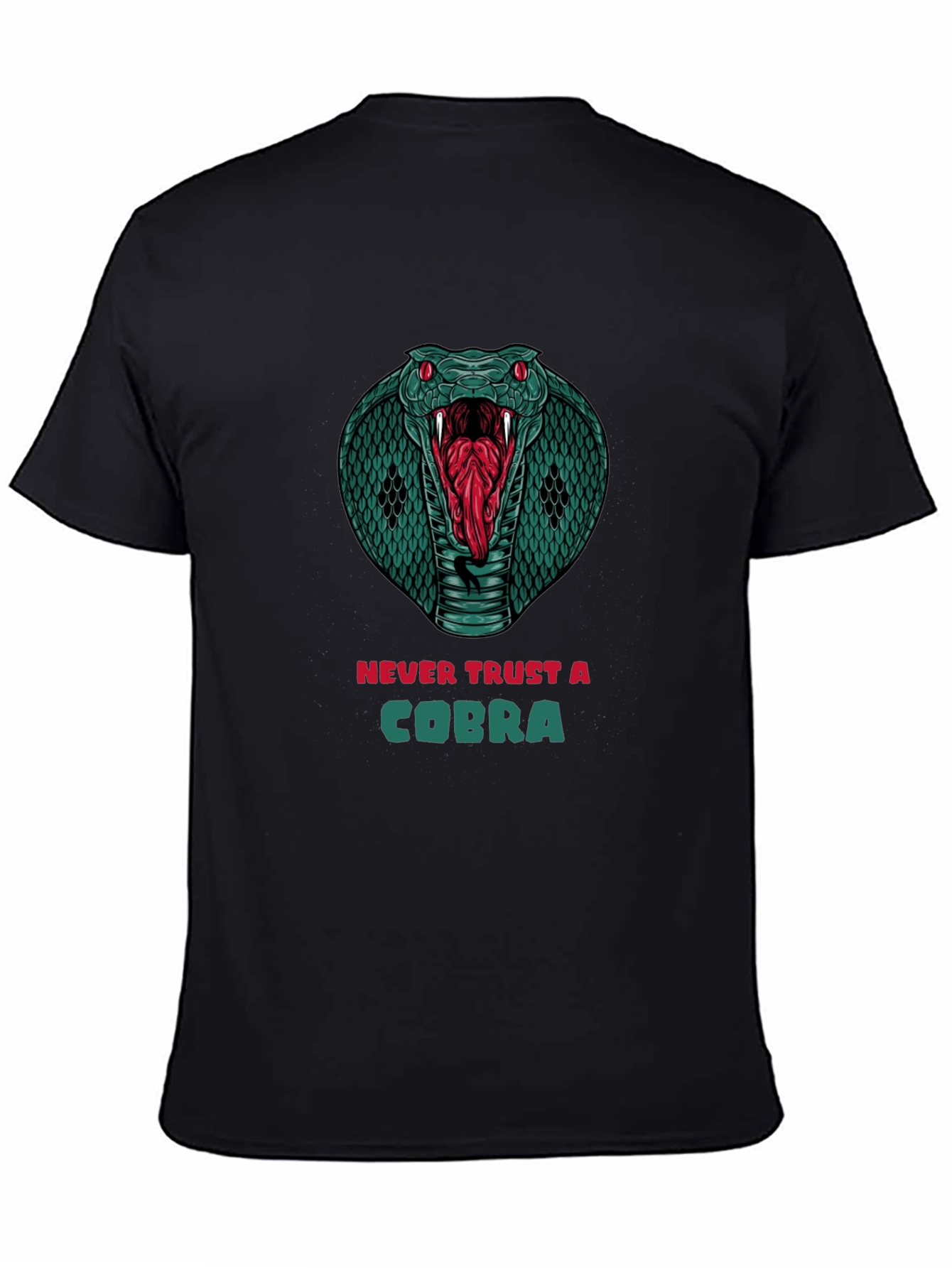 Never Trust a Cobra Graphic T-Shirt