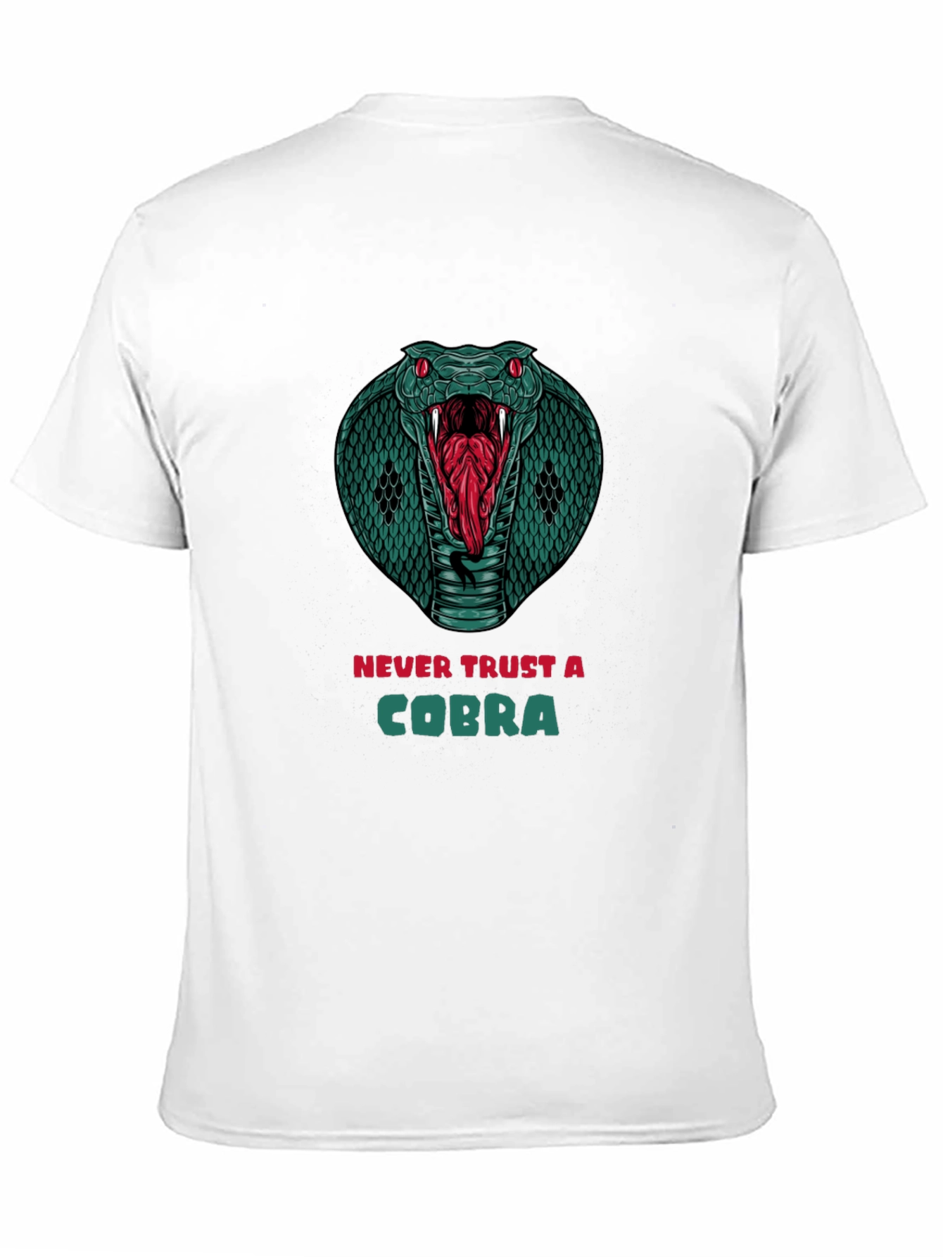Never Trust a Cobra Graphic T-Shirt