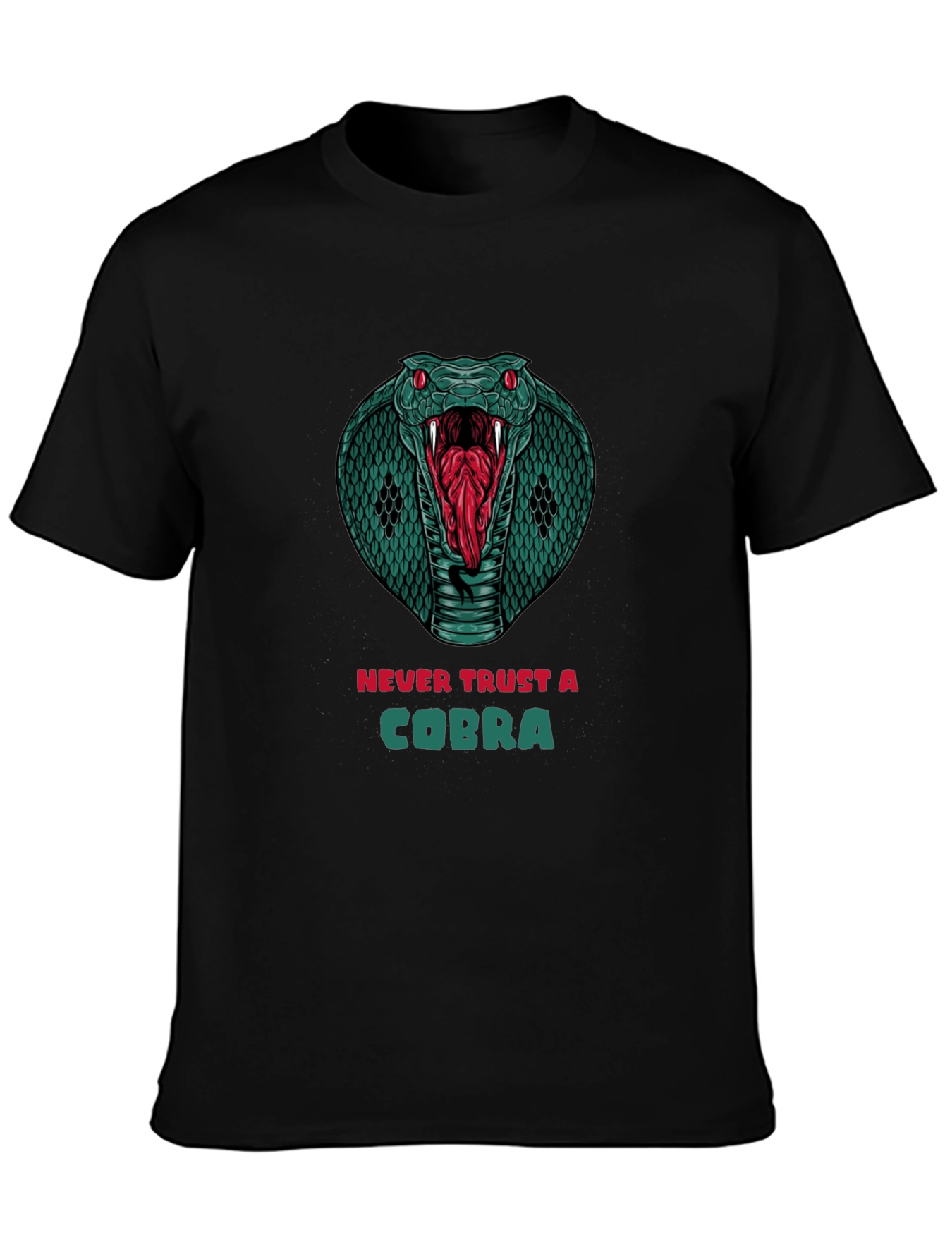 Never Trust a Cobra Graphic T-Shirt