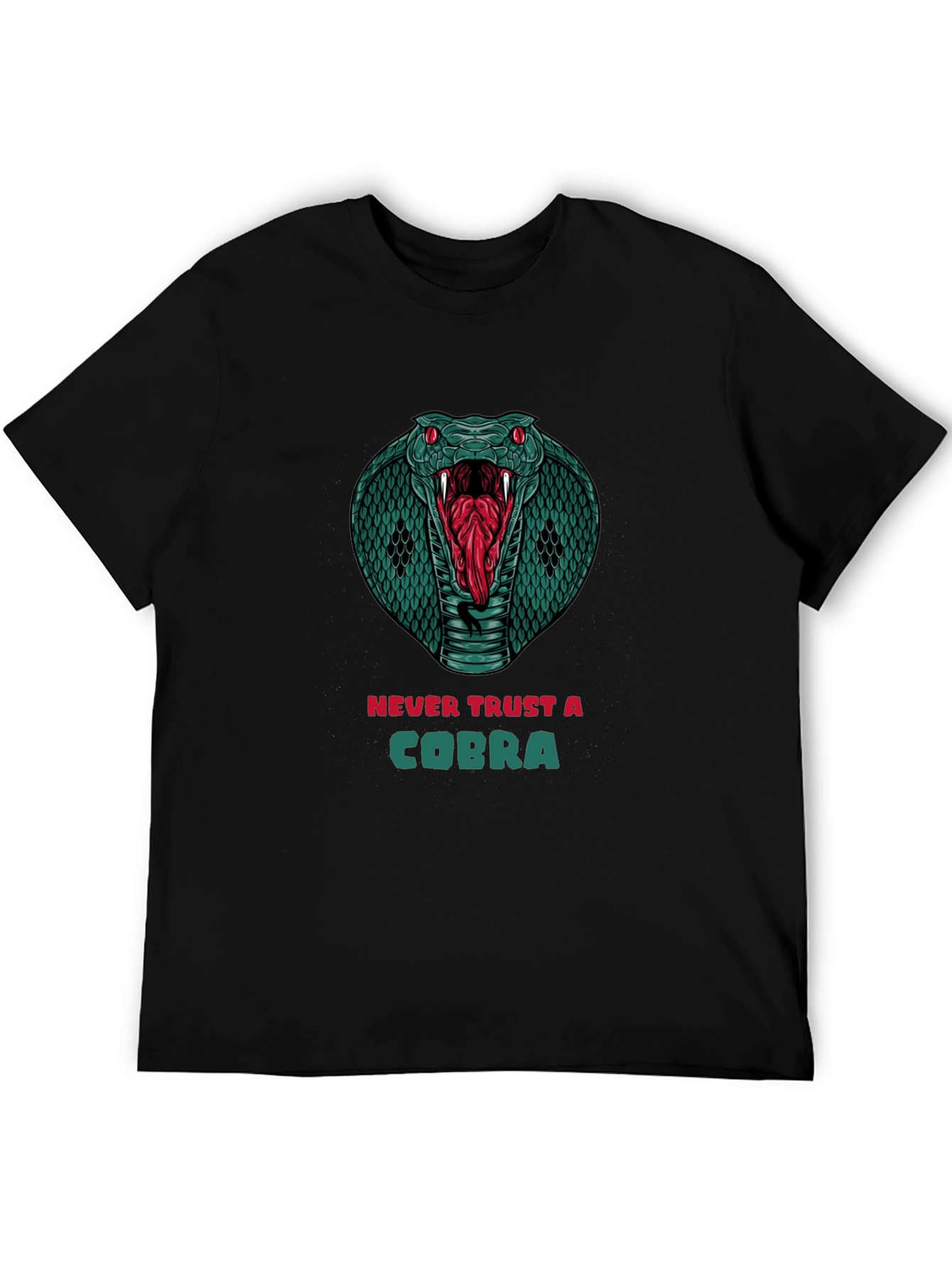 Never Trust a Cobra Graphic T-Shirt