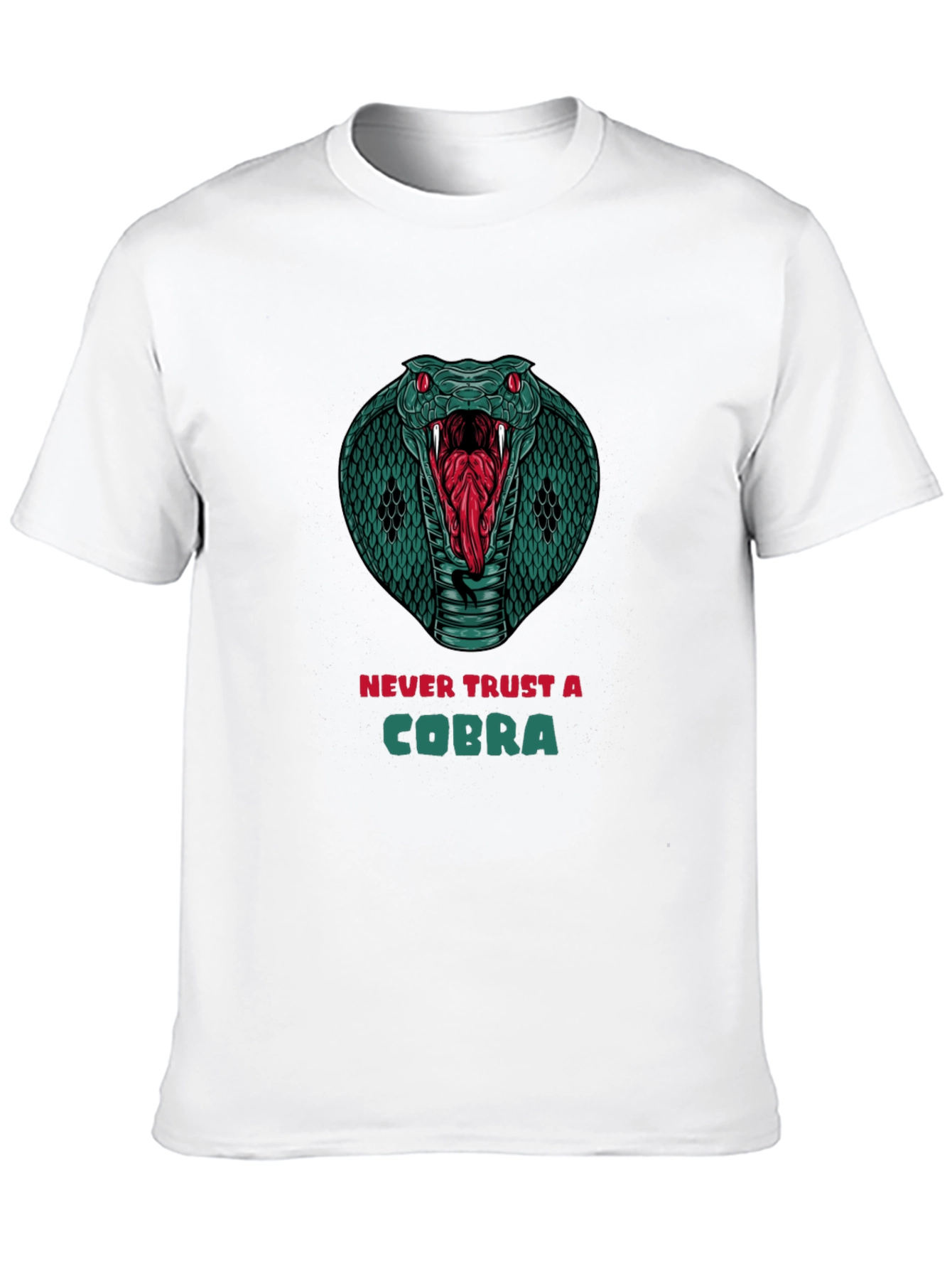 Never Trust a Cobra Graphic T-Shirt