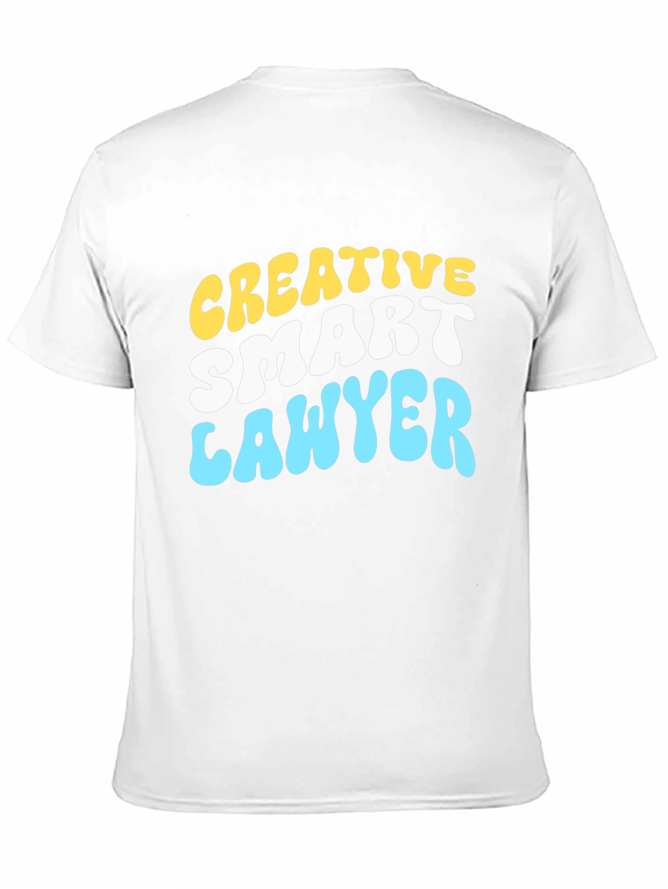 Creative Smart Lawyer Tee - Trendy Attorney T-Shirt