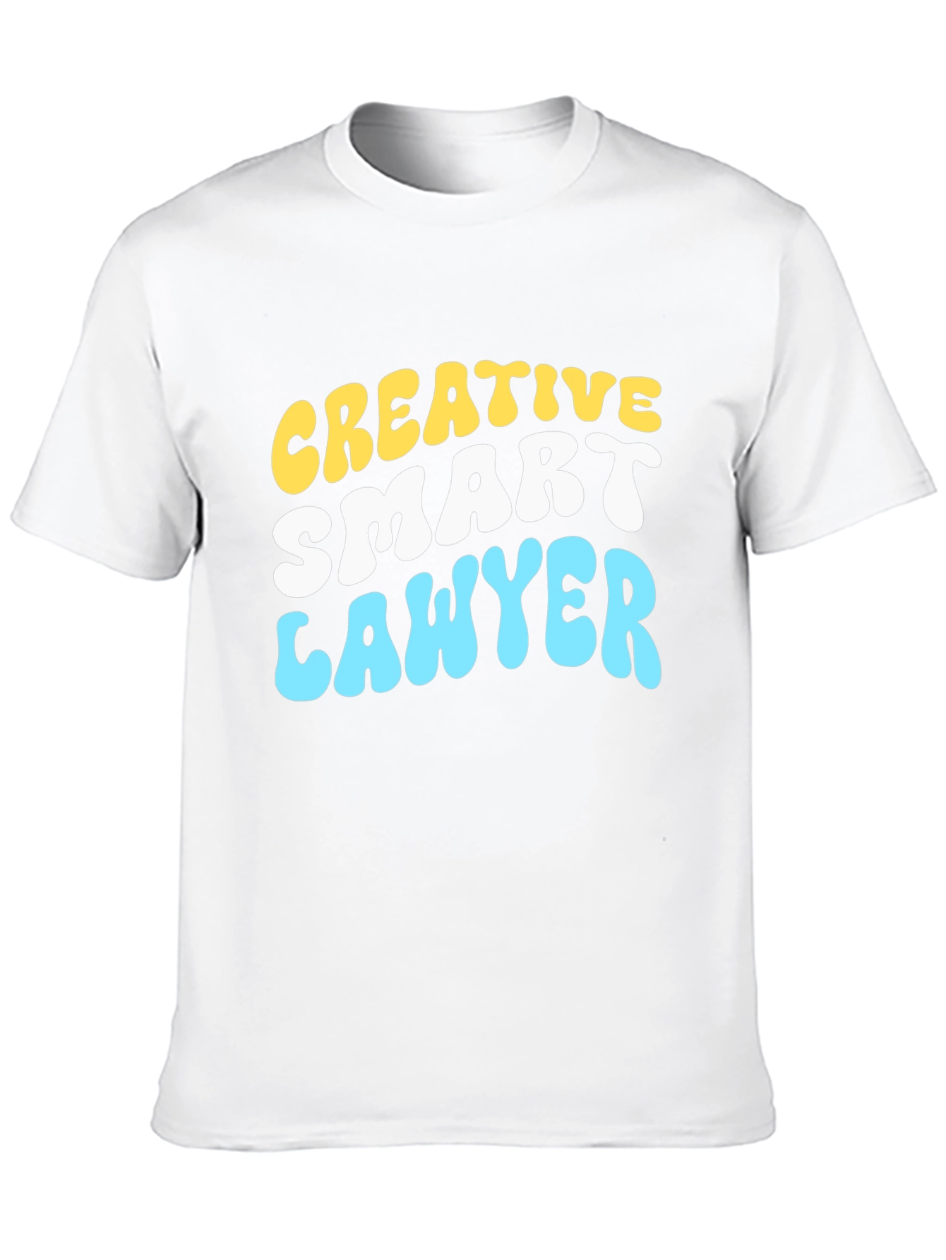 Creative Smart Lawyer Tee - Trendy Attorney T-Shirt