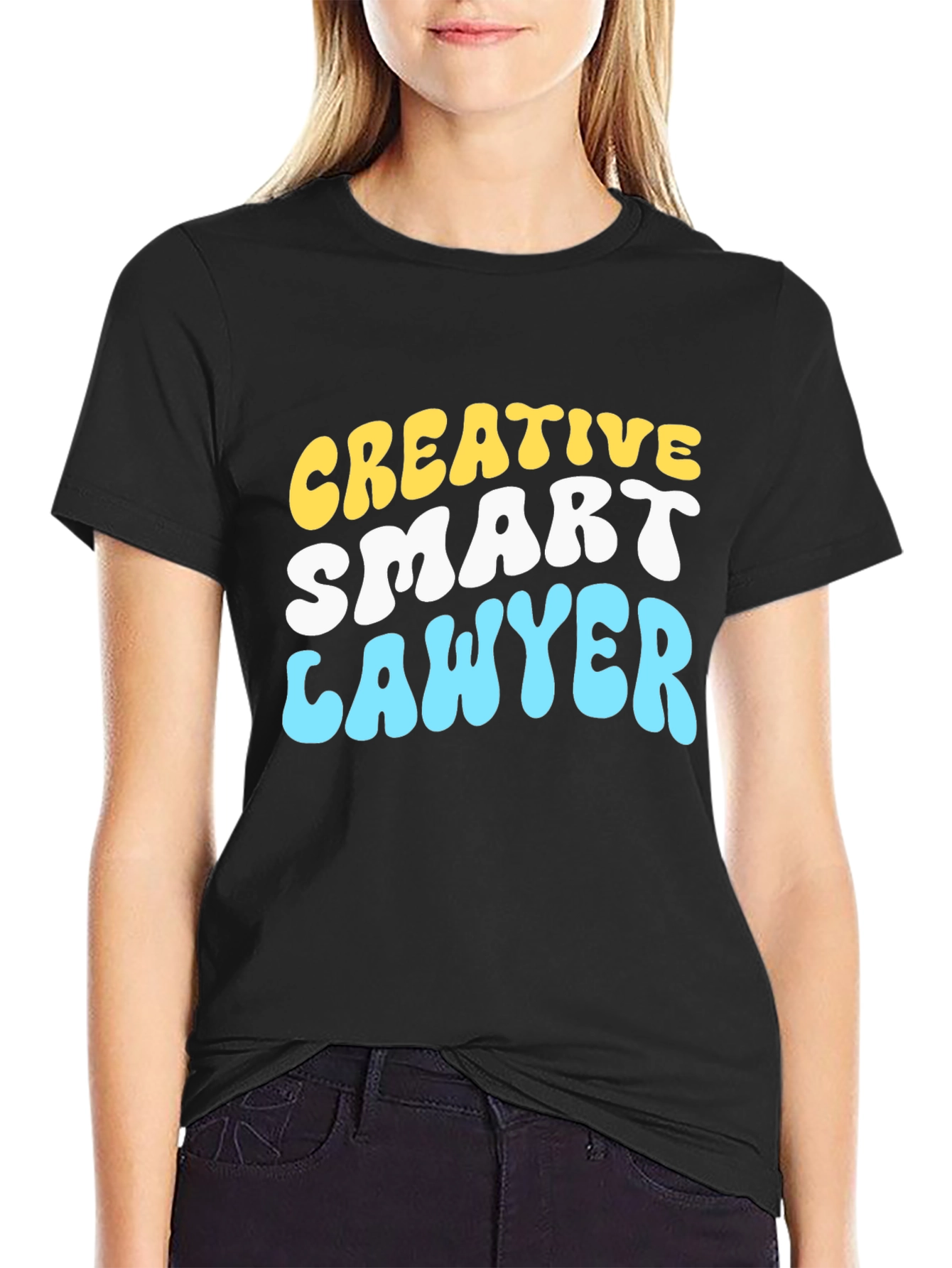 Creative Smart Lawyer Tee - Trendy Attorney T-Shirt