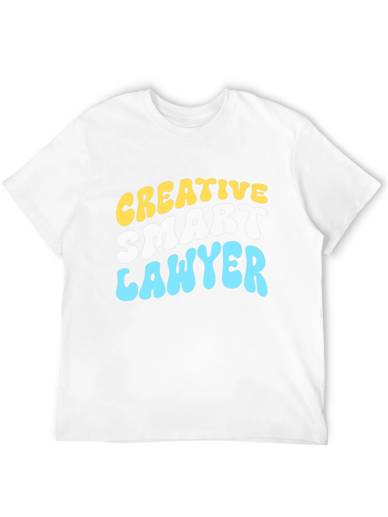 Creative Smart Lawyer Tee - Trendy Attorney T-Shirt