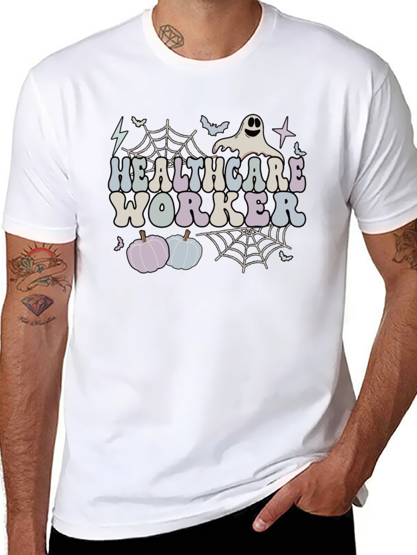 Healthcare Worker Halloween T-Shirt