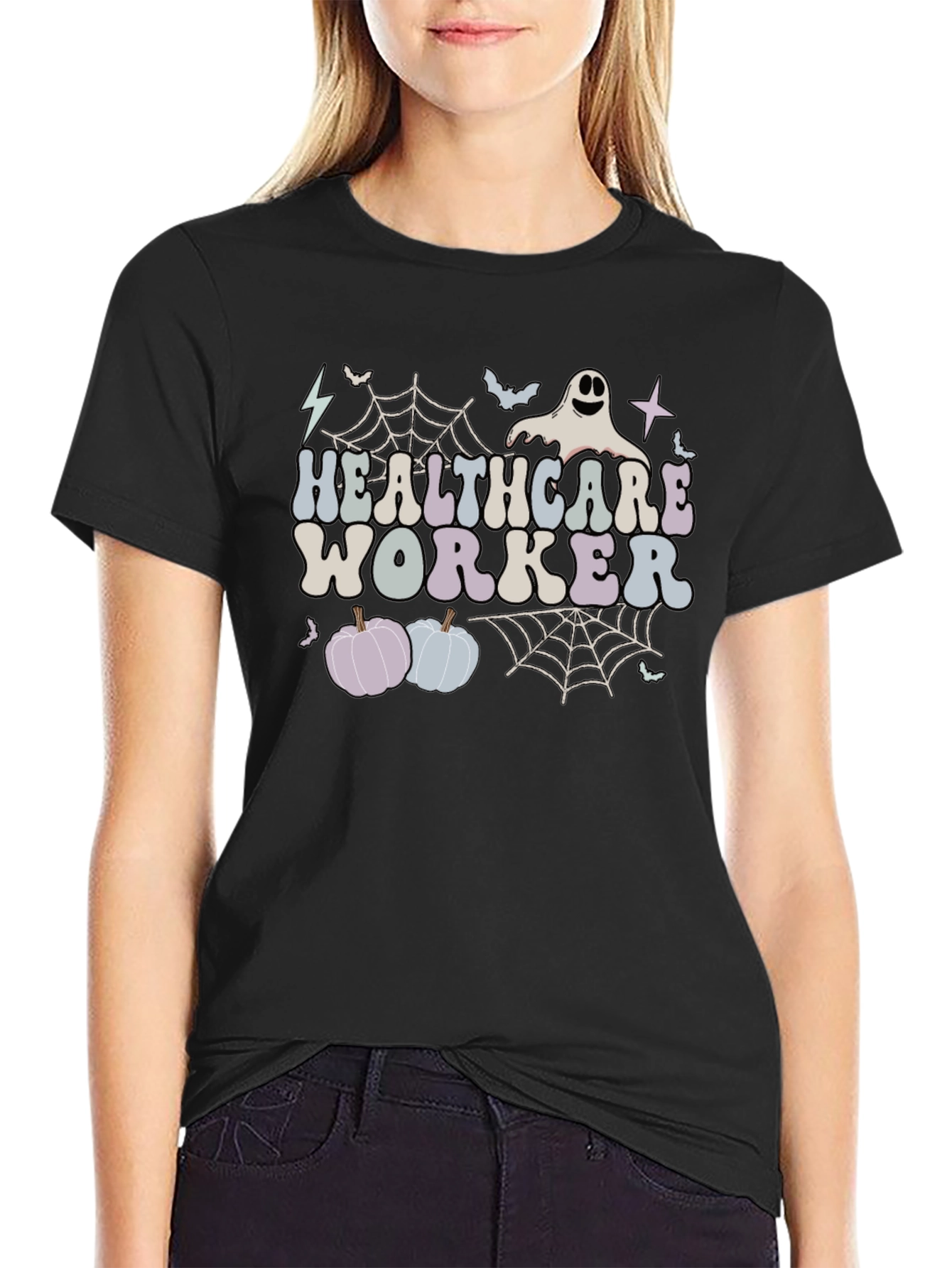 Healthcare Worker Halloween T-Shirt