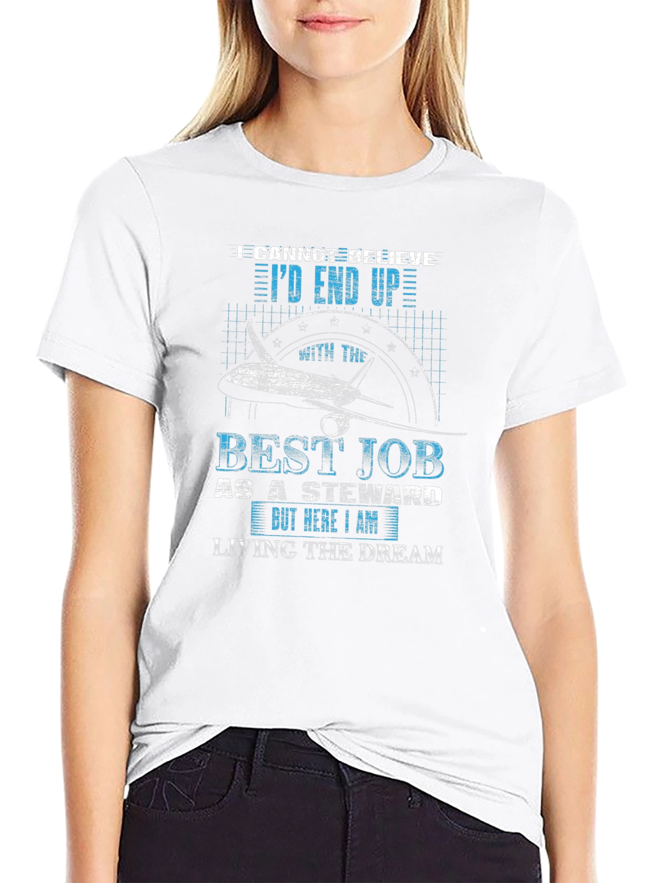 Flight Attendant Living the Dream T-Shirt