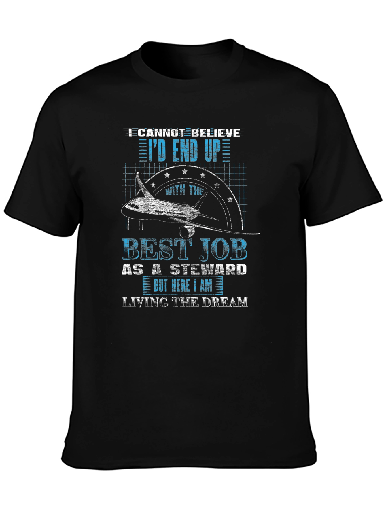 Flight Attendant Living the Dream T-Shirt