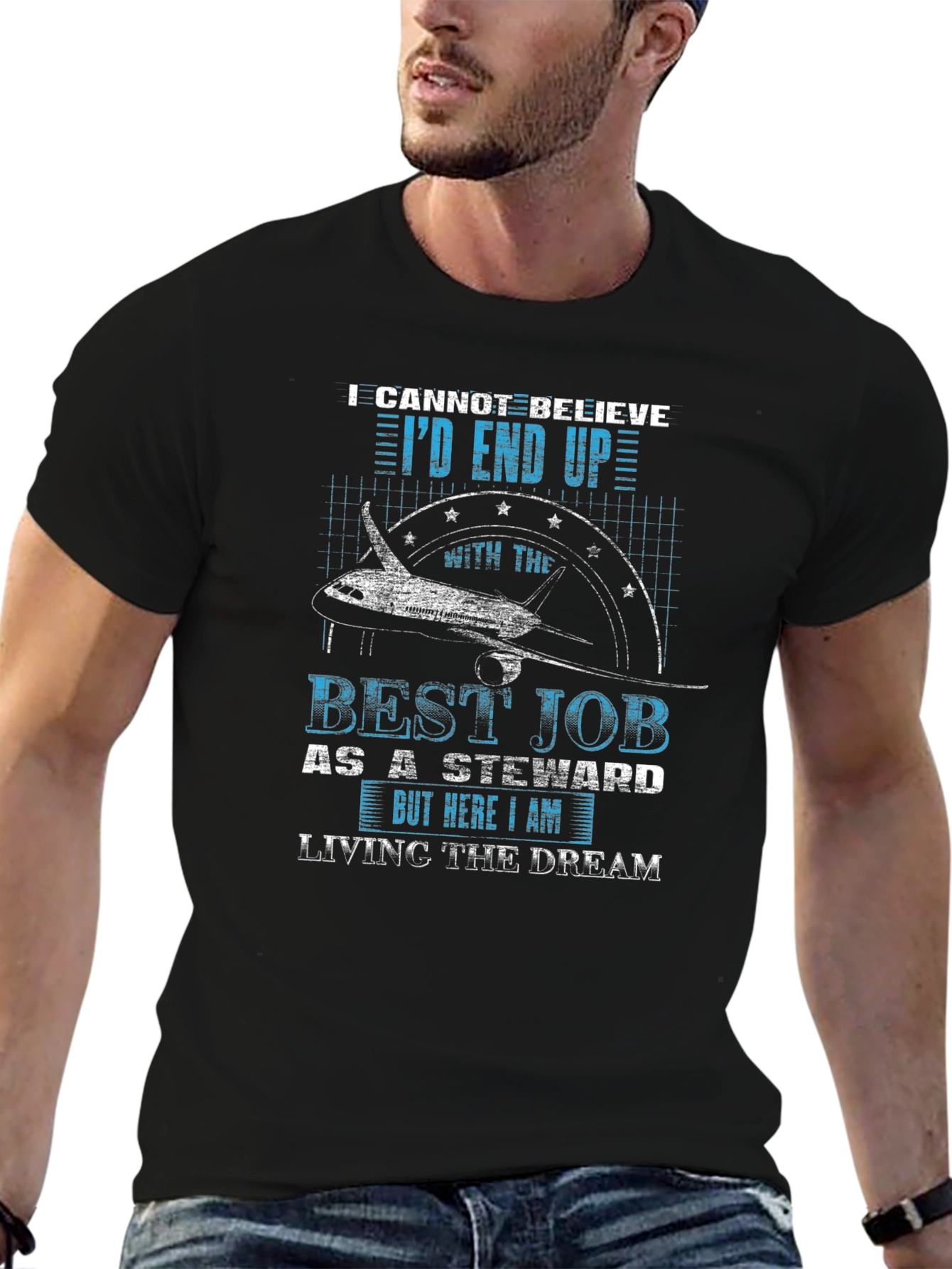 Flight Attendant Living the Dream T-Shirt