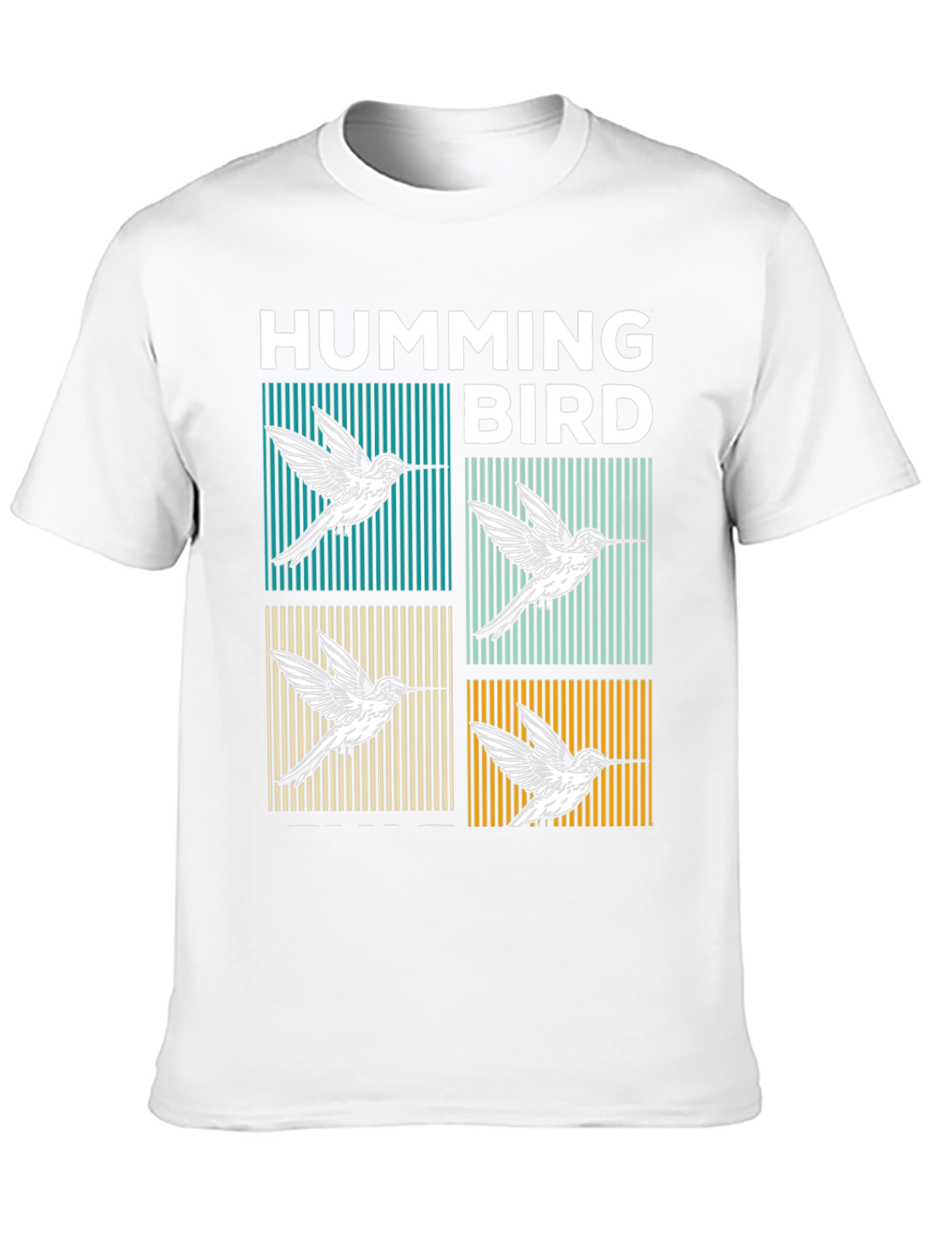 Hummingbird Graphic Tee - Stylish Bird Lovers T-Shirt