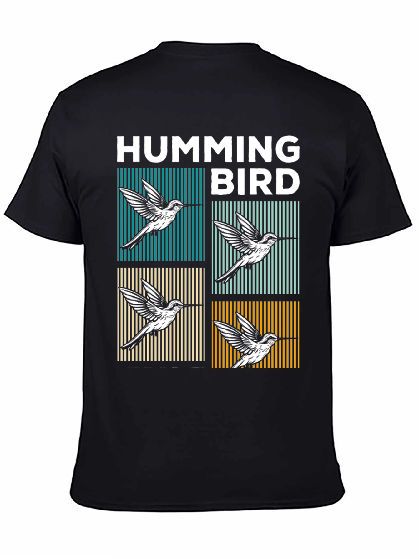 Hummingbird Graphic Tee - Stylish Bird Lovers T-Shirt